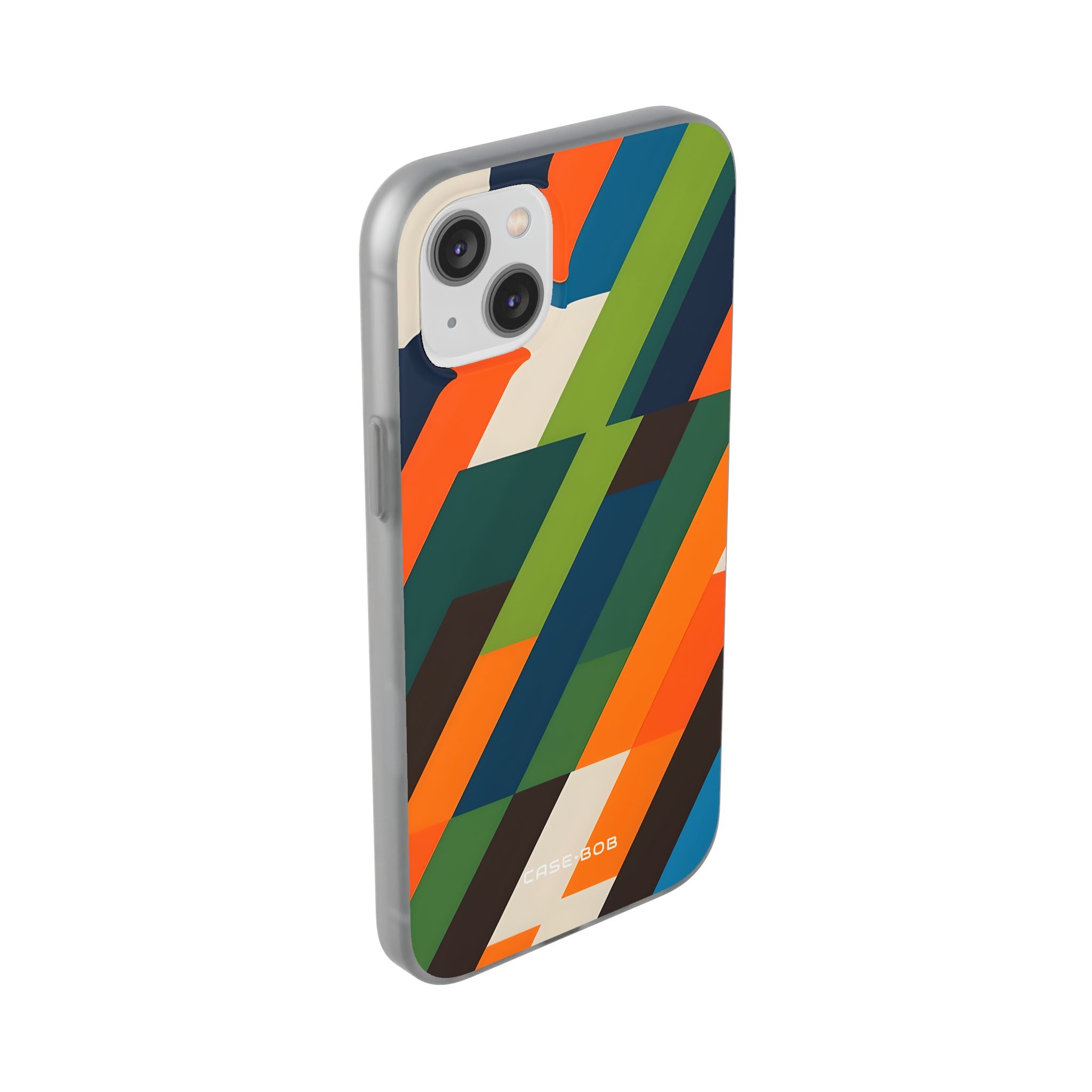 Diagonal Blaze iPhone 14 Plus Case - Soft
