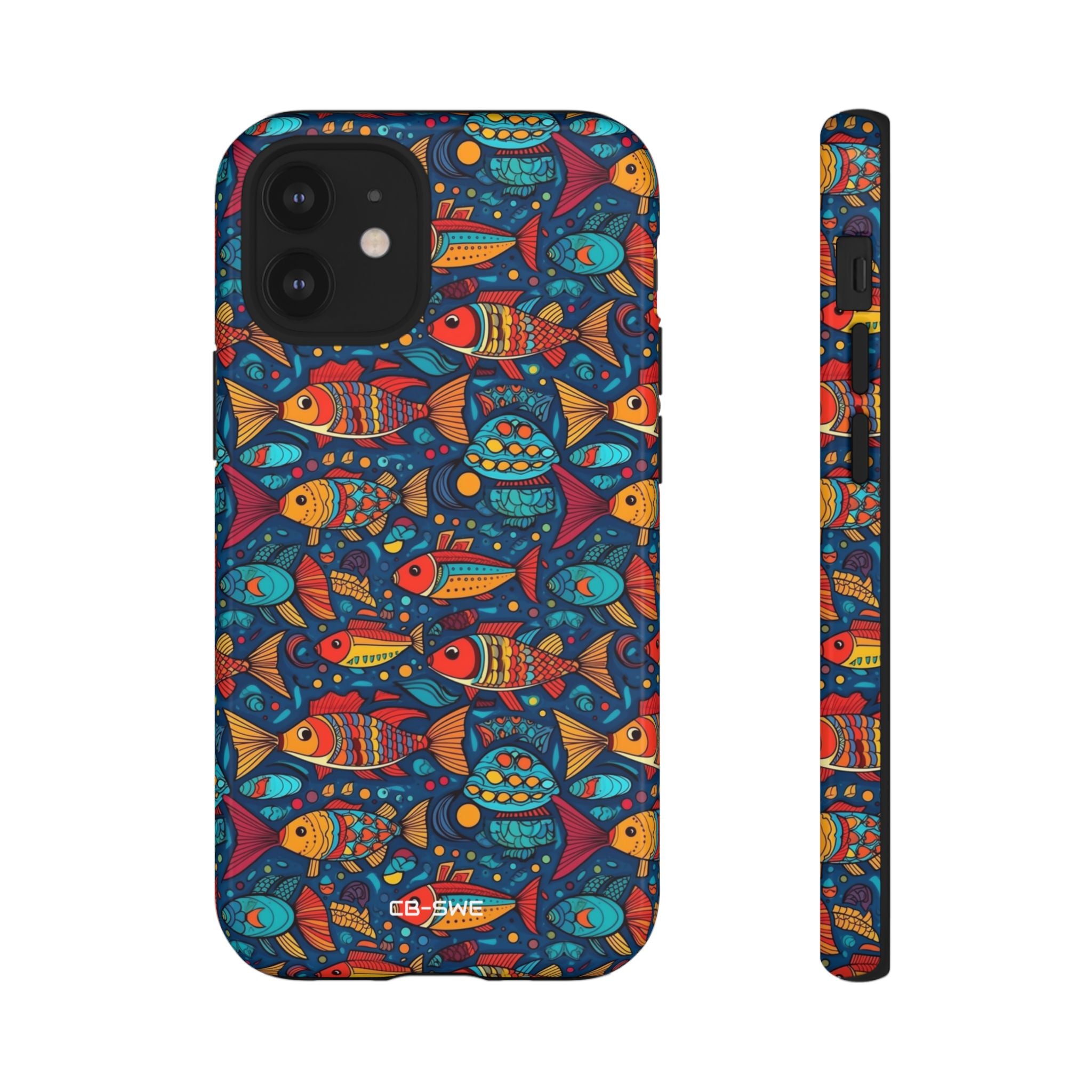 Fish Dance Joyfully - iPhone Case