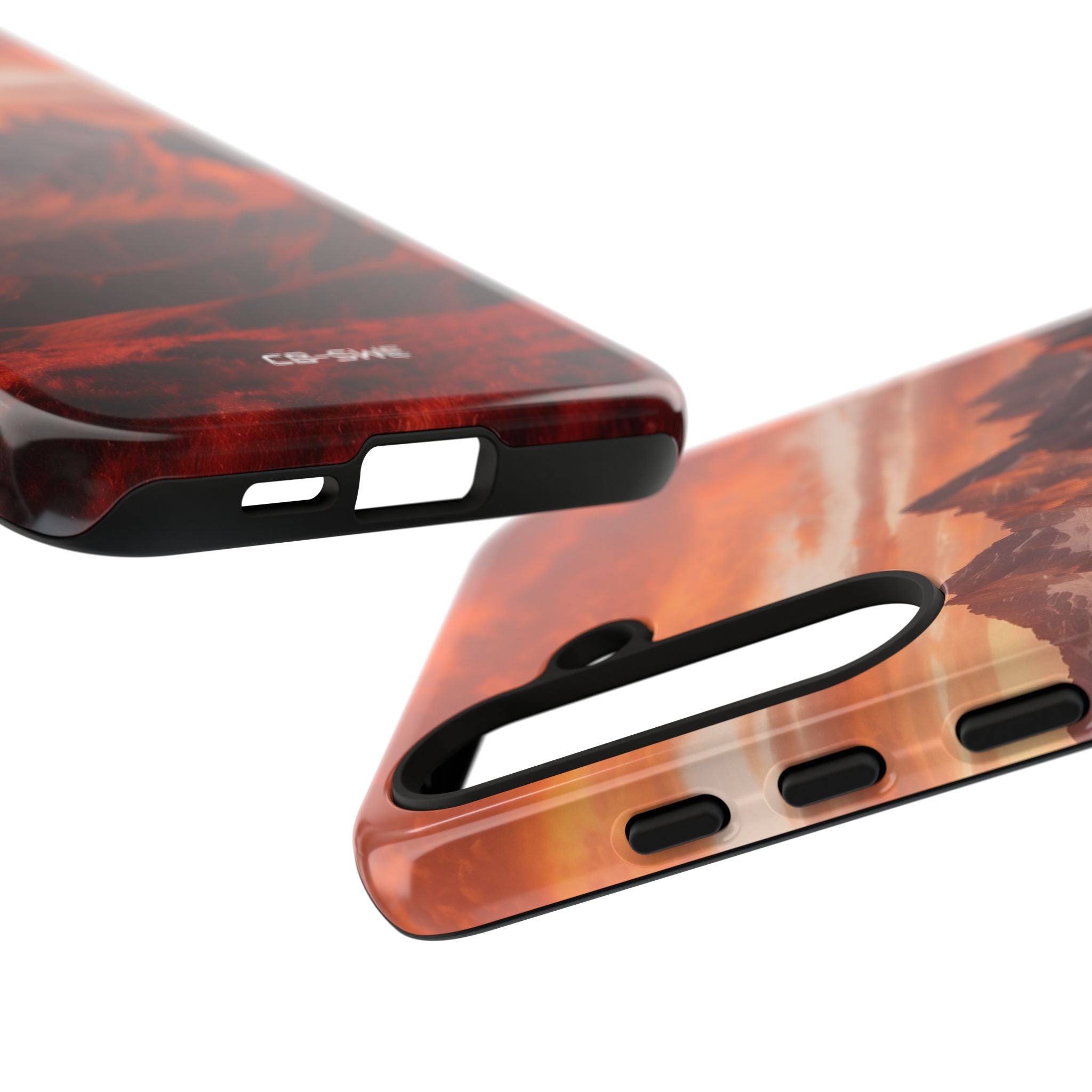 Mountain Peaks Glowing - Samsung Case
