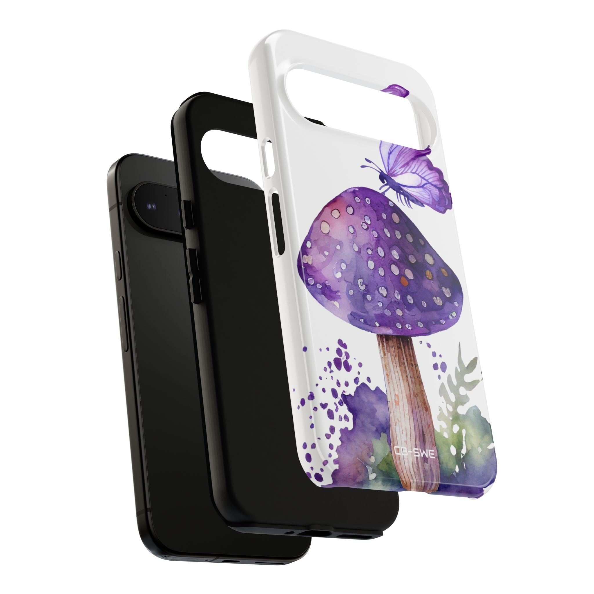 Whimsical Butterfly Perch - Google Pixel Case