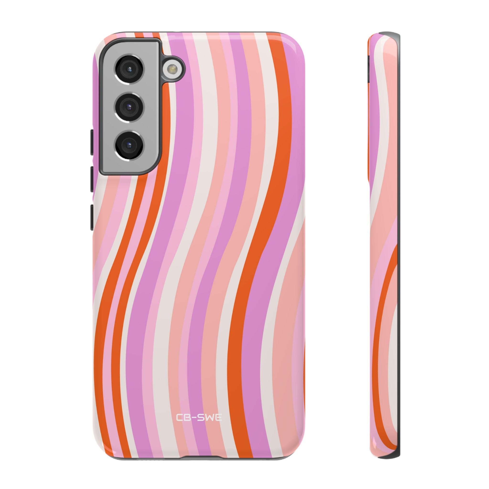 Vibrant Wave Symphony - Samsung Case