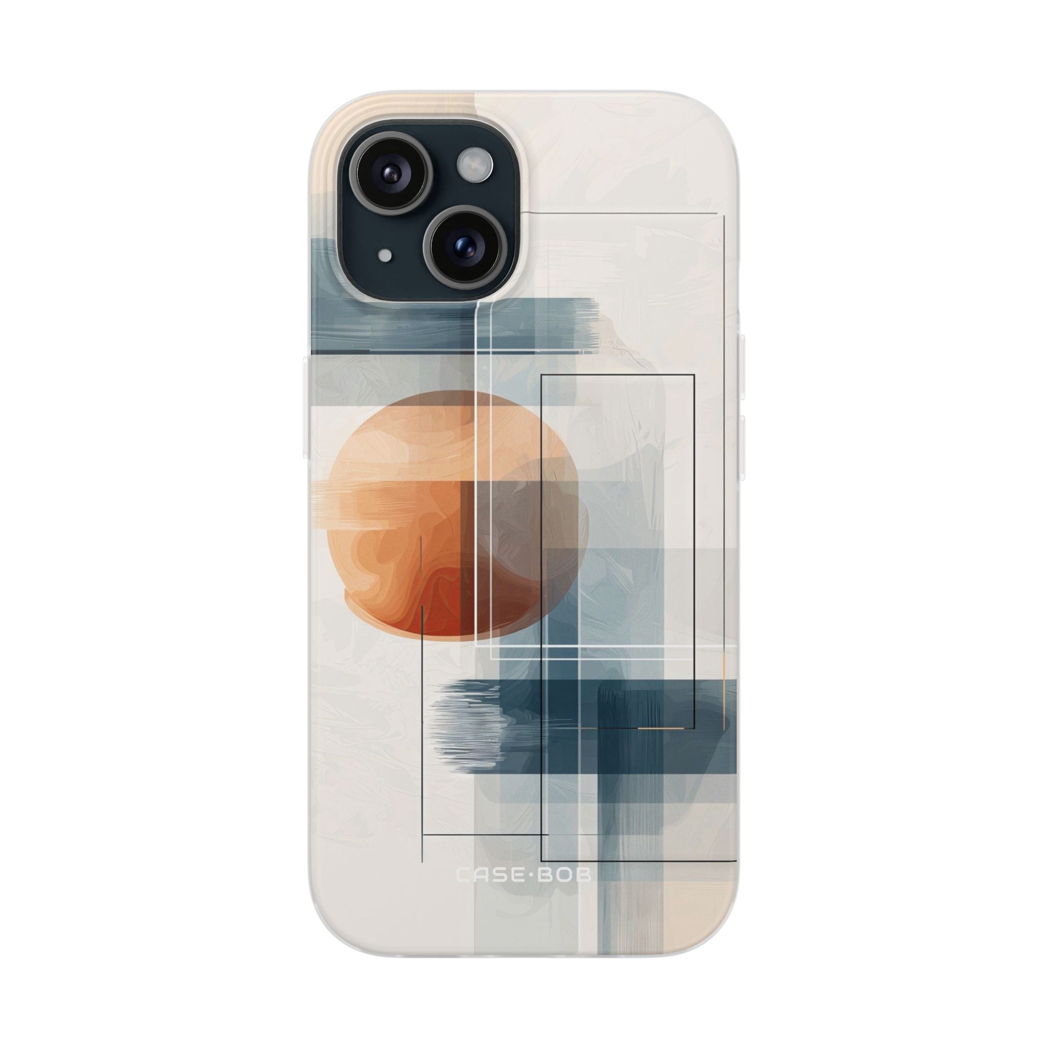 Amber Orb iPhone 15 Case - Soft