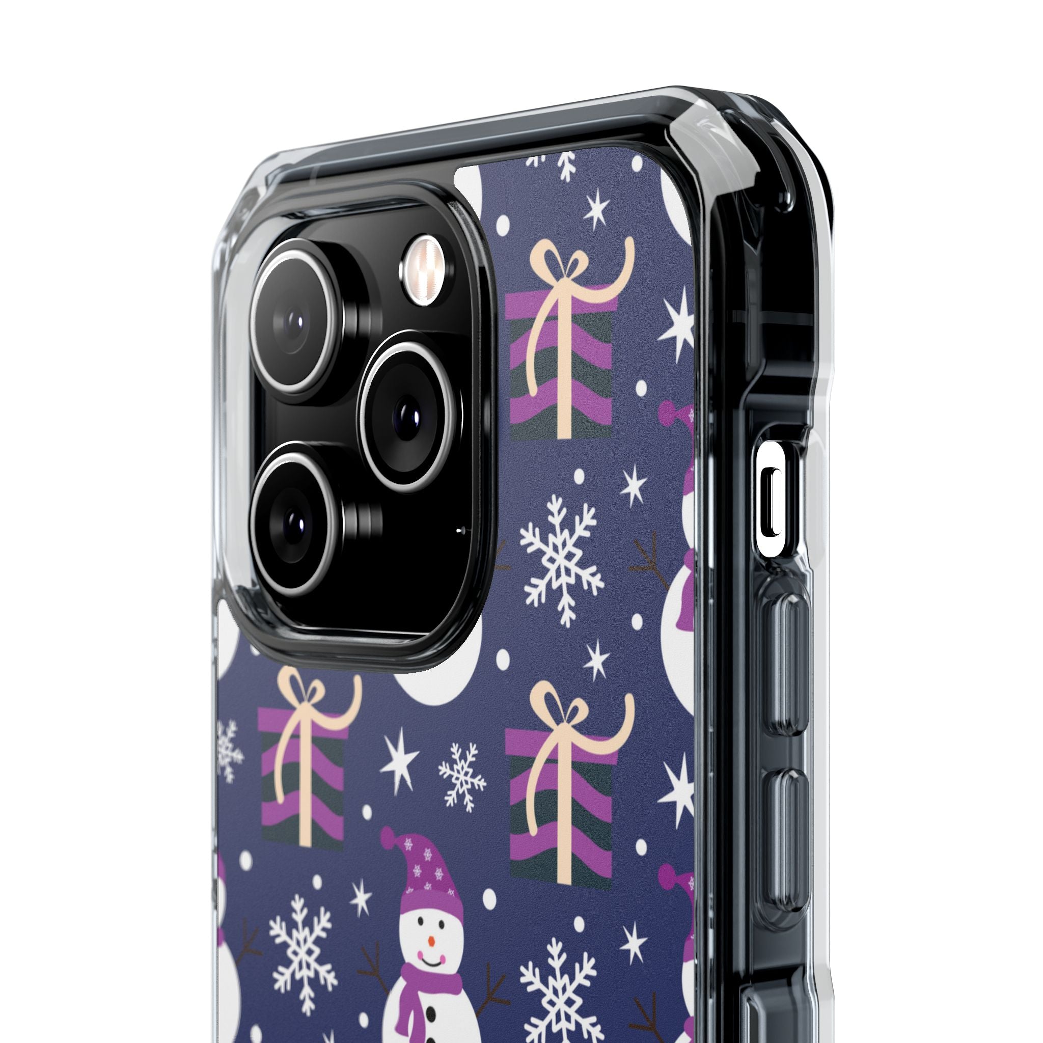 Snowmen Celebrate Joy iPhone Case - Impact