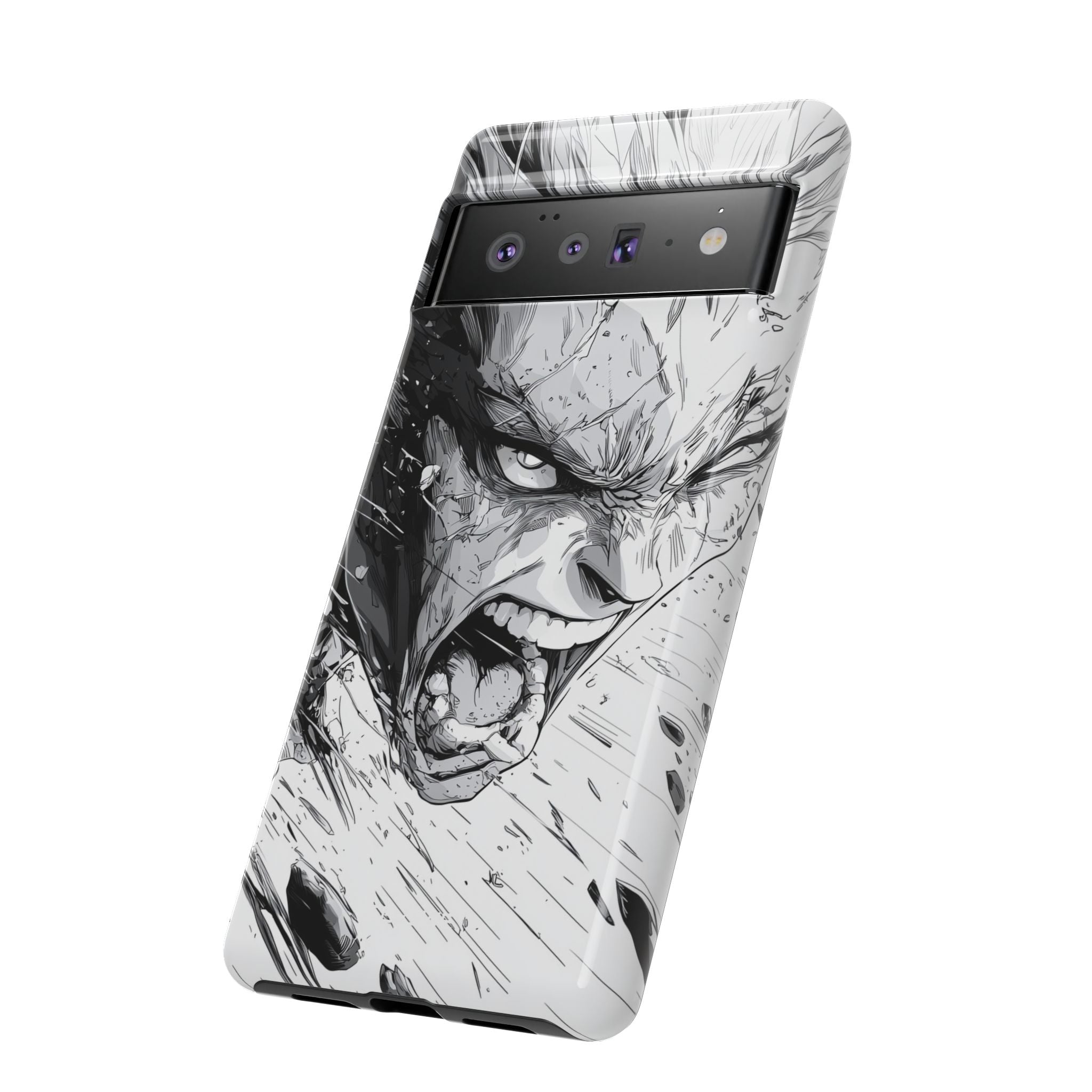 Fierce Emotion Erupts - Google Pixel Case