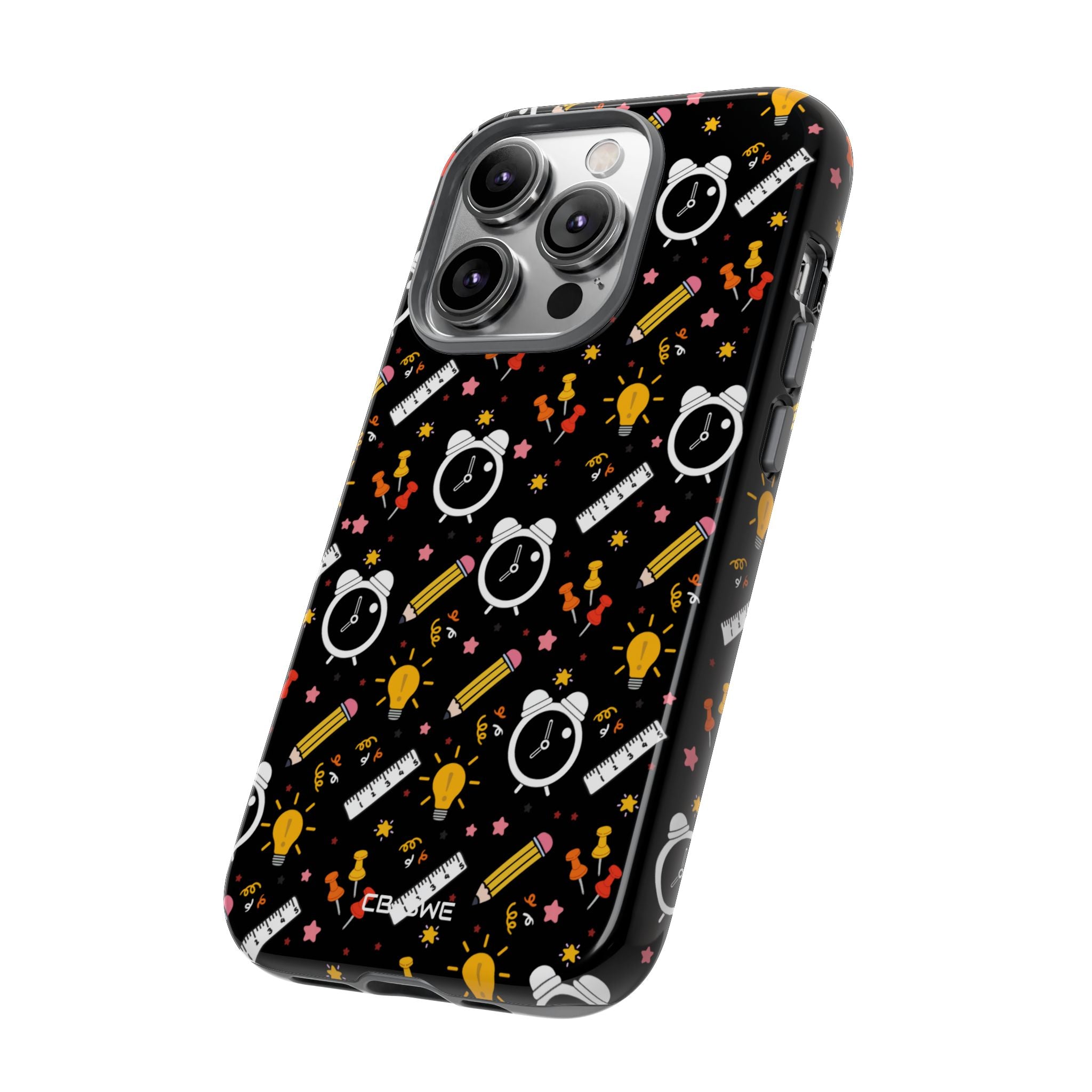 Bright Pencils Twirl - iPhone Case