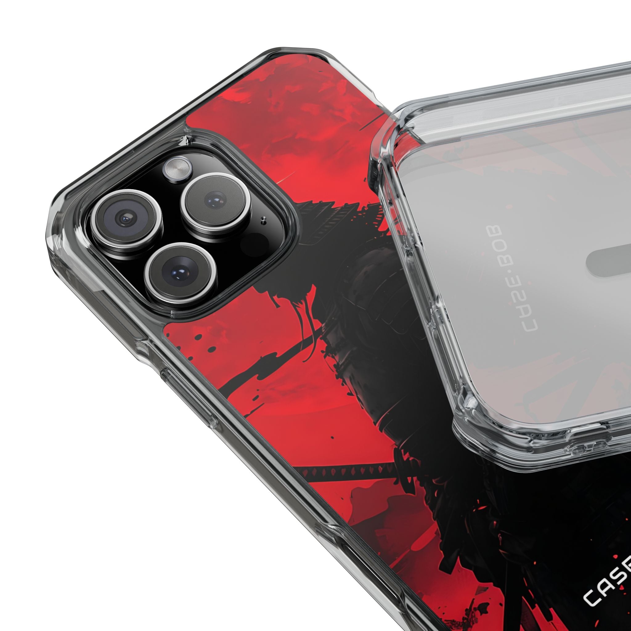Crimson Samurai iPhone 16 Pro Max Case - Impact