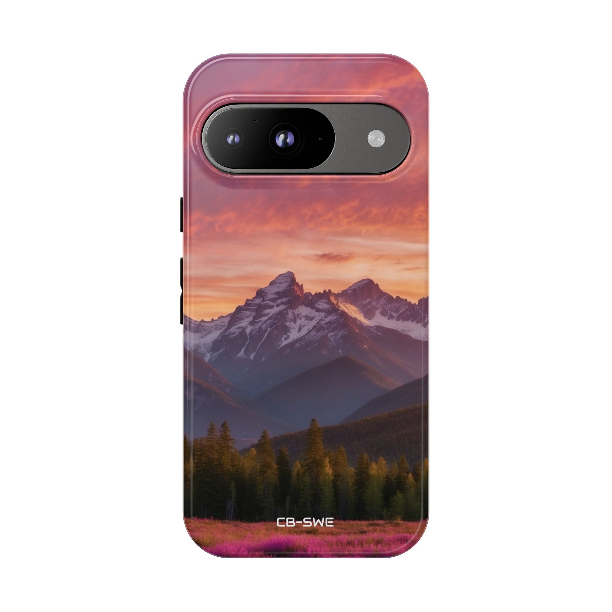 Mountain Peaks Glow - Google Pixel Case