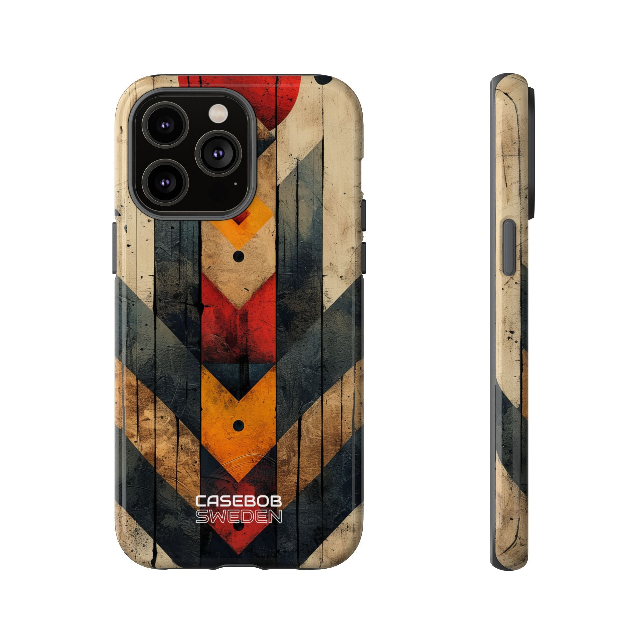 Geometric Fire Rise iPhone 14 - Tough