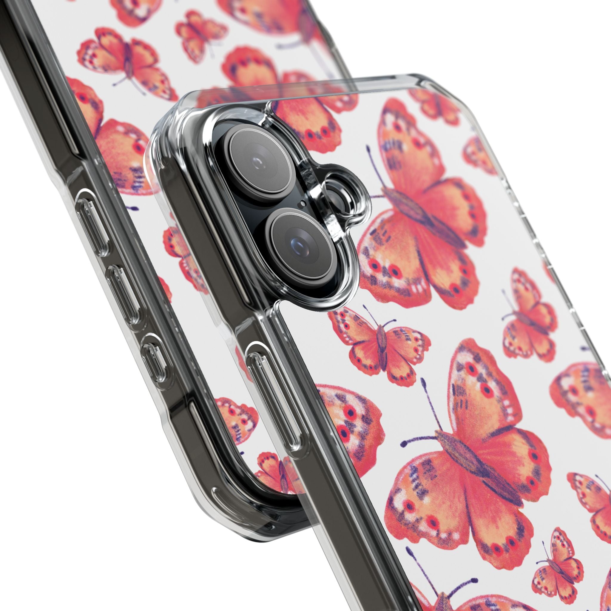 Vibrant Butterfly Dance iPhone Case - Impact