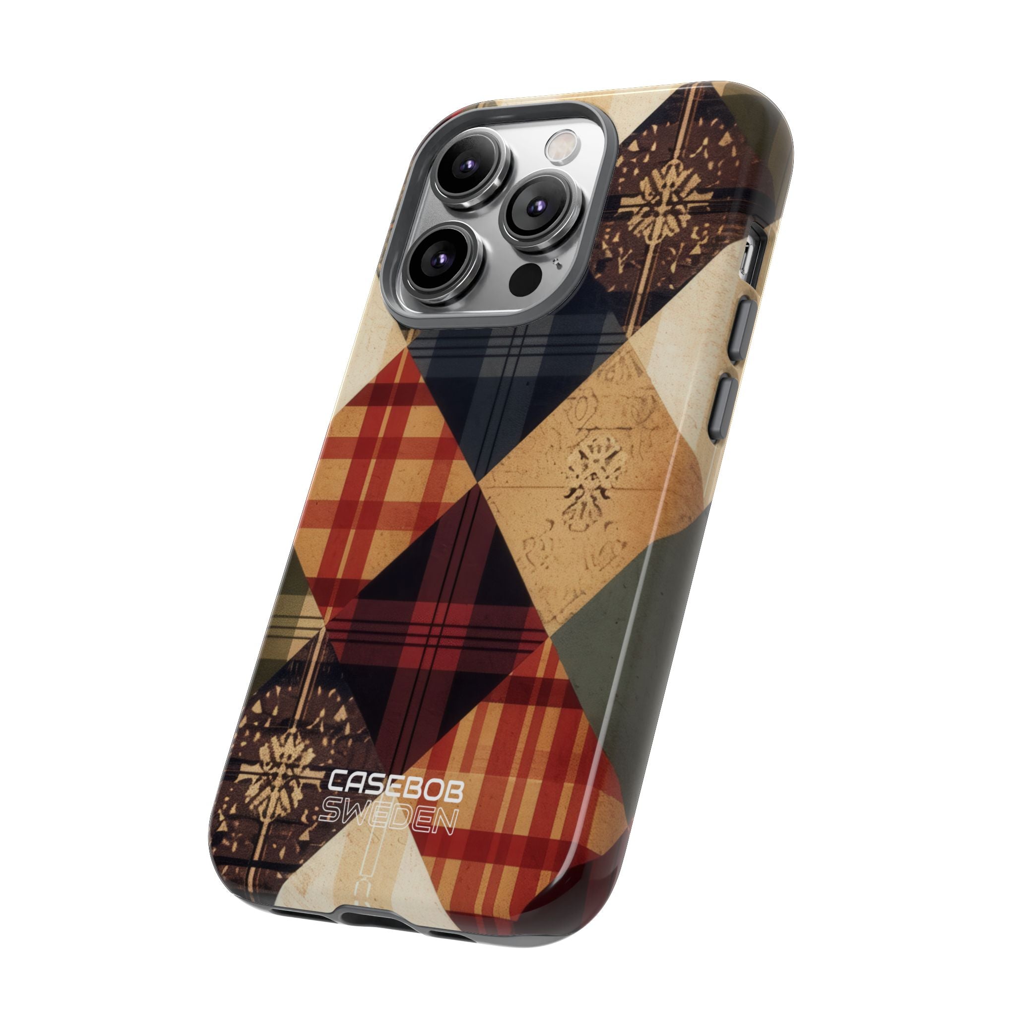 Rustik Quilt Charm iPhone 14 - Tough