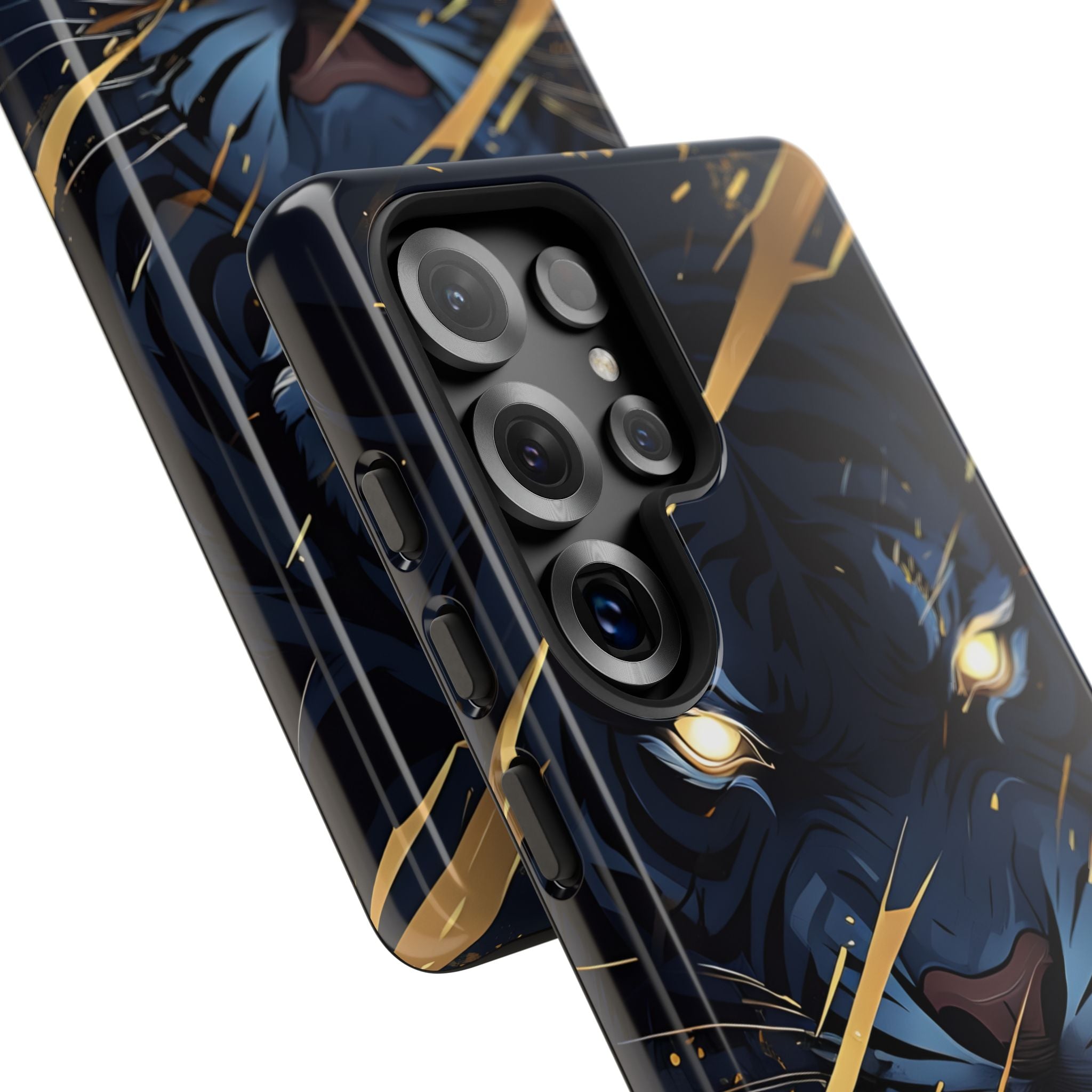 Tiger's Glowing Gaze - Samsung Case