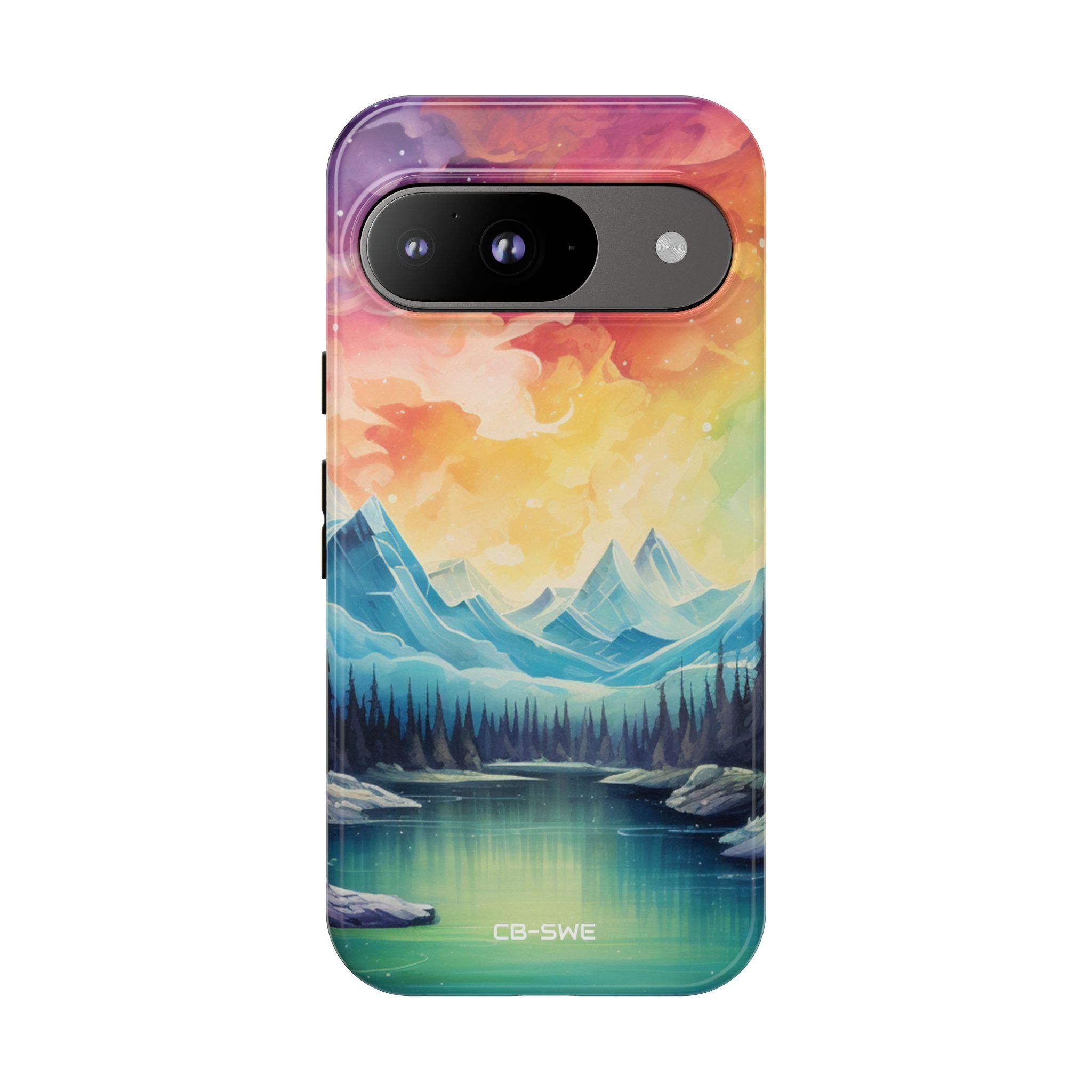 Mystical Mountain Sunset - Google Pixel Case