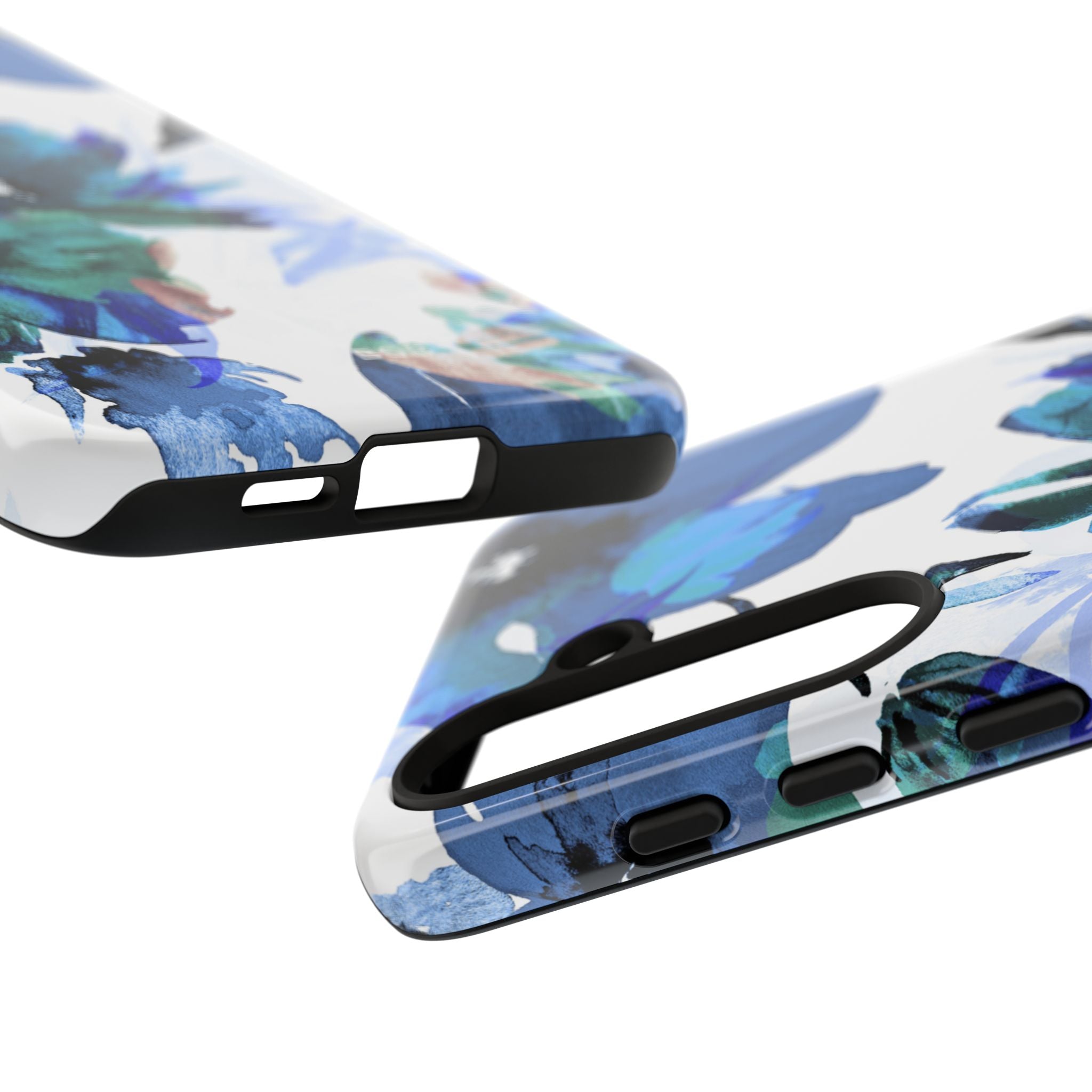 Blue Blossom Radiance Samsung S24 Plus Case - Tough
