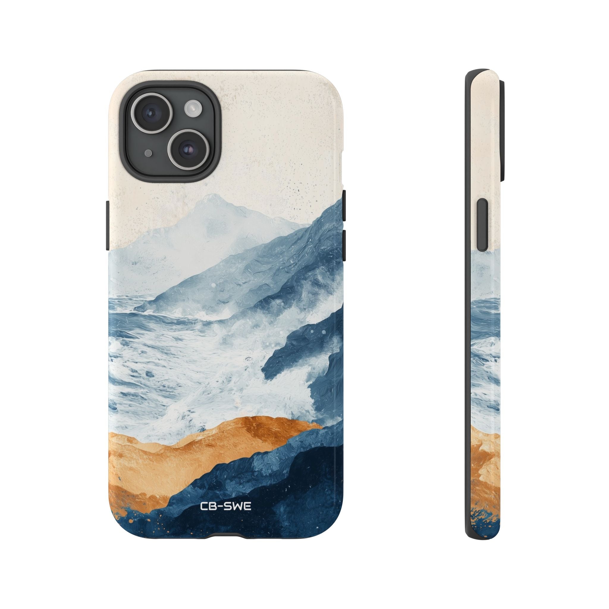 Waves Embrace Shore - iPhone Case