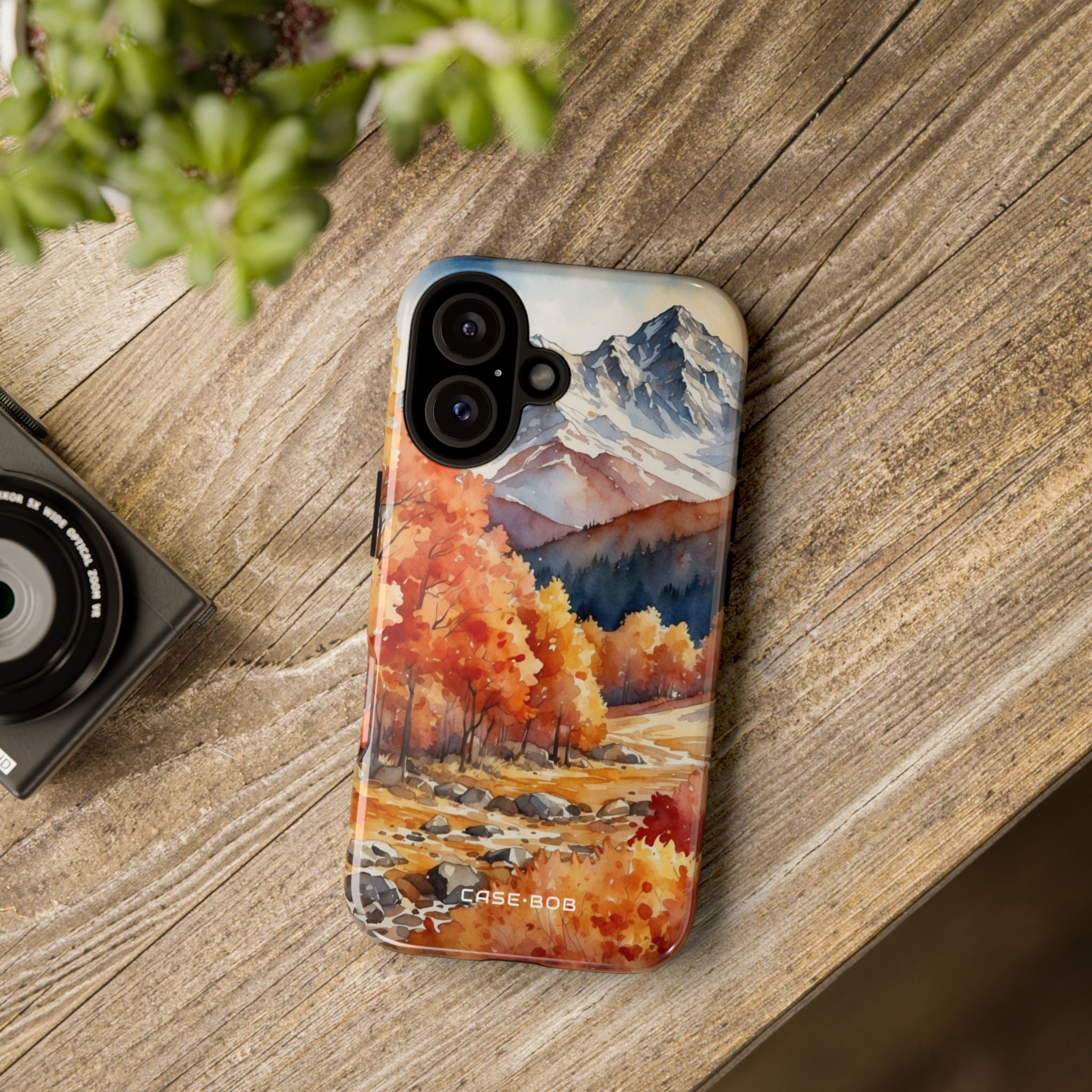 Snowcapped Radiance iPhone 16 Pro Case - Tough