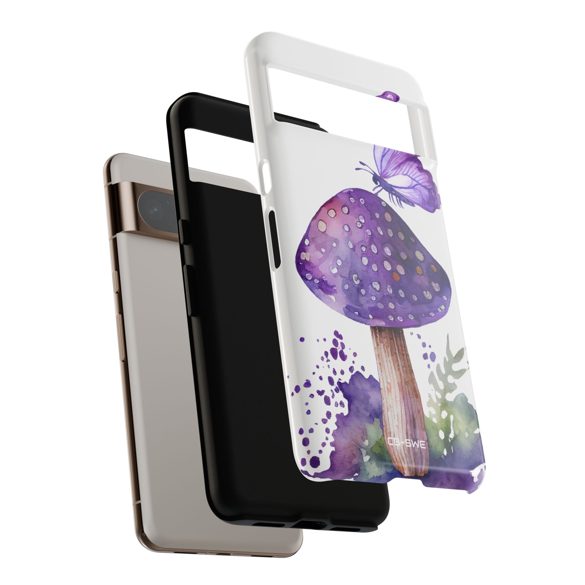 Whimsical Butterfly Perch - Google Pixel Case