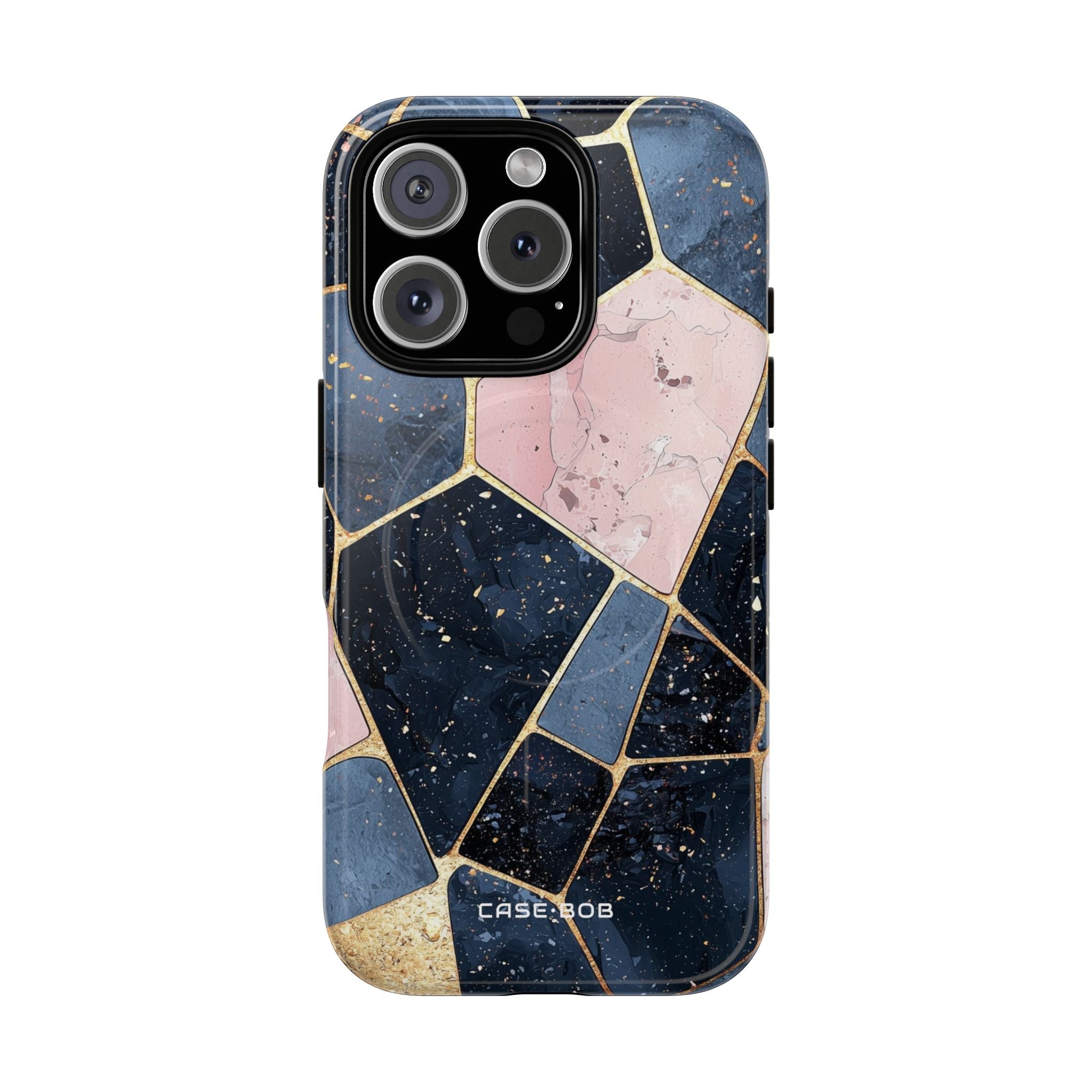 Golden Mosaic iPhone 16 Pro Case - Tough+