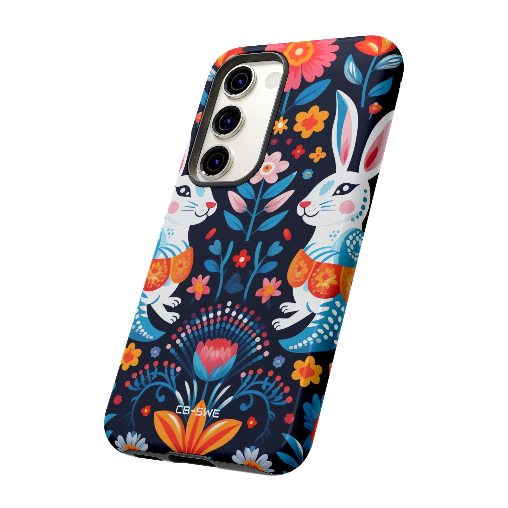 Bunnies Hop Flowers - Samsung Case