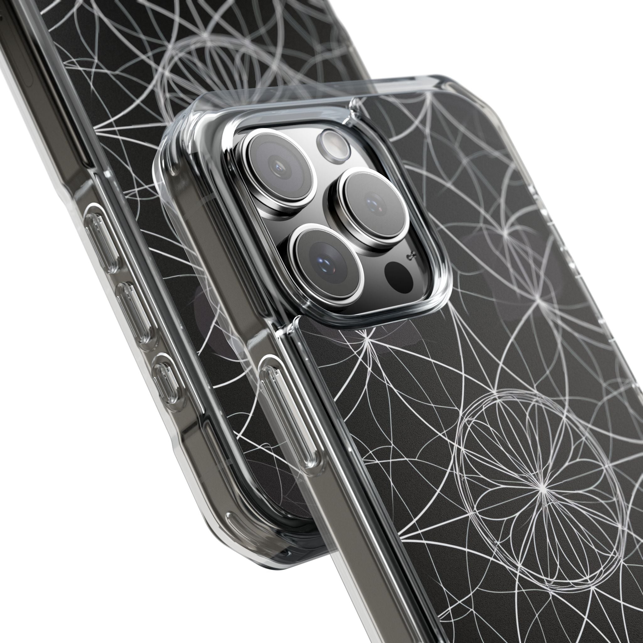 Radiant Petal Orbit iPhone 16 Pro Max Case - Impact