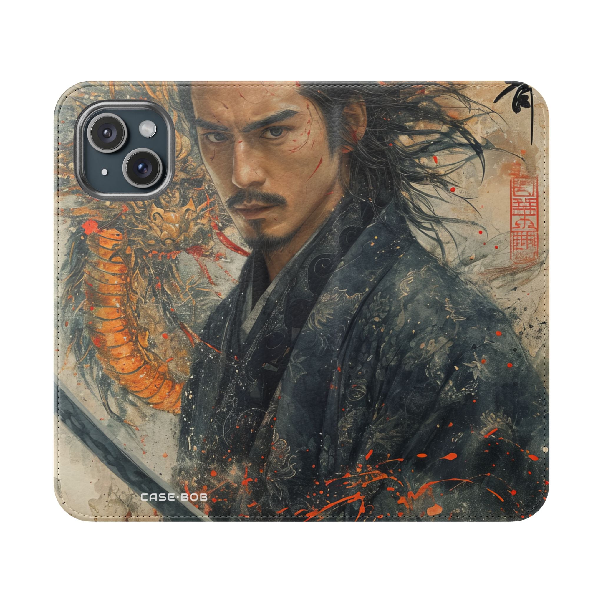 Samurai Fury - iPhone 15 Case - Wallet
