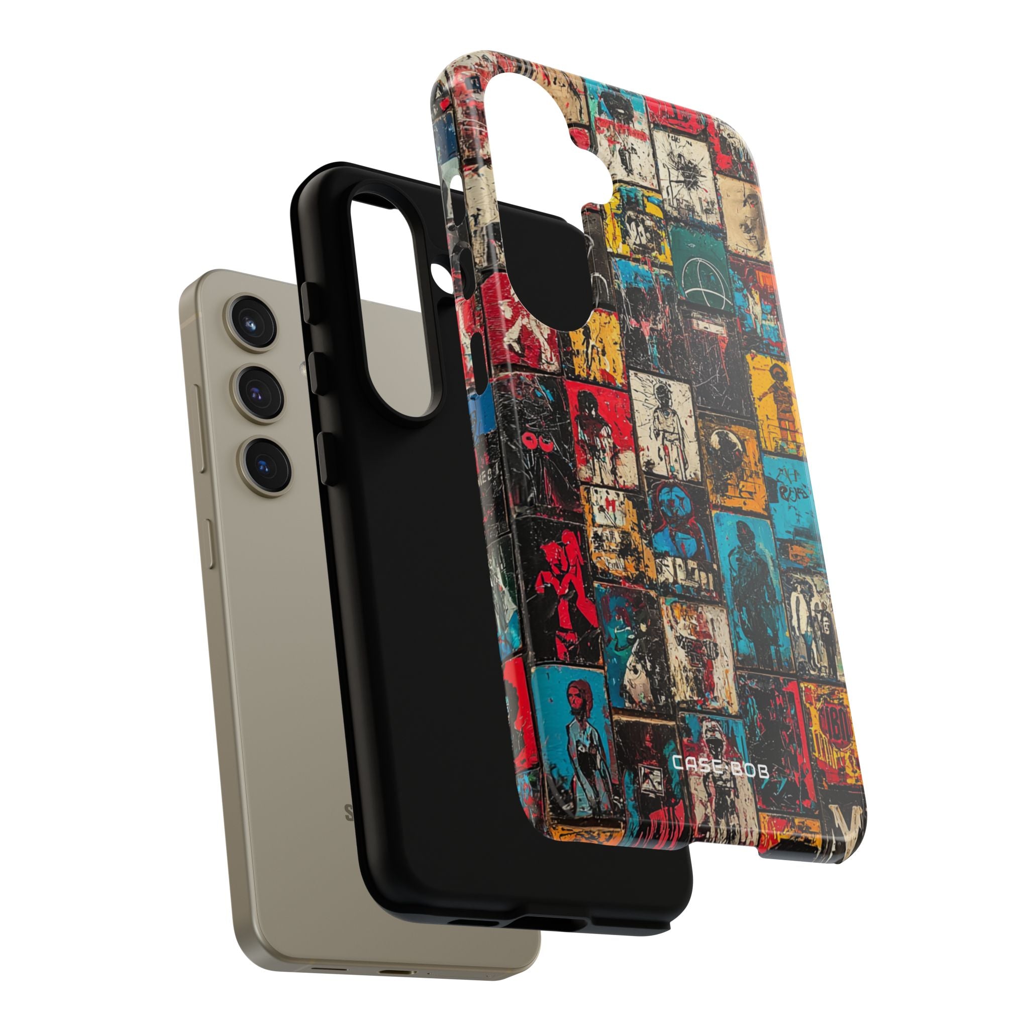 Figured Grid Samsung S24 Case - Tough