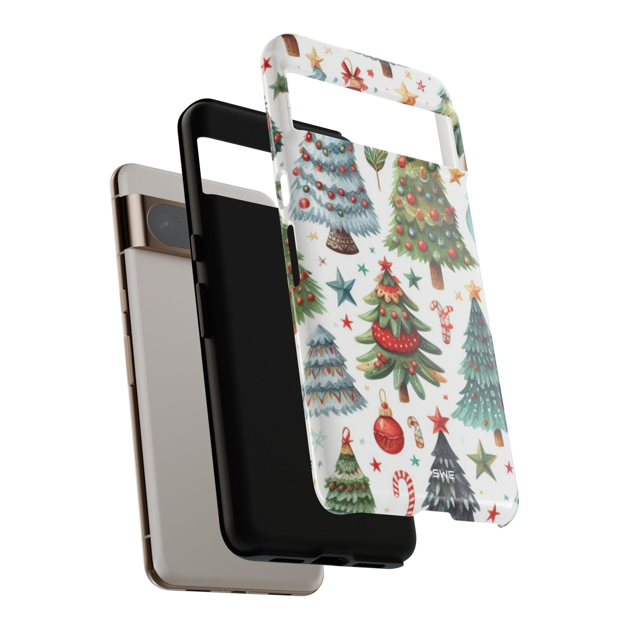 Whimsical Trees Sparkle - Google Pixel Case