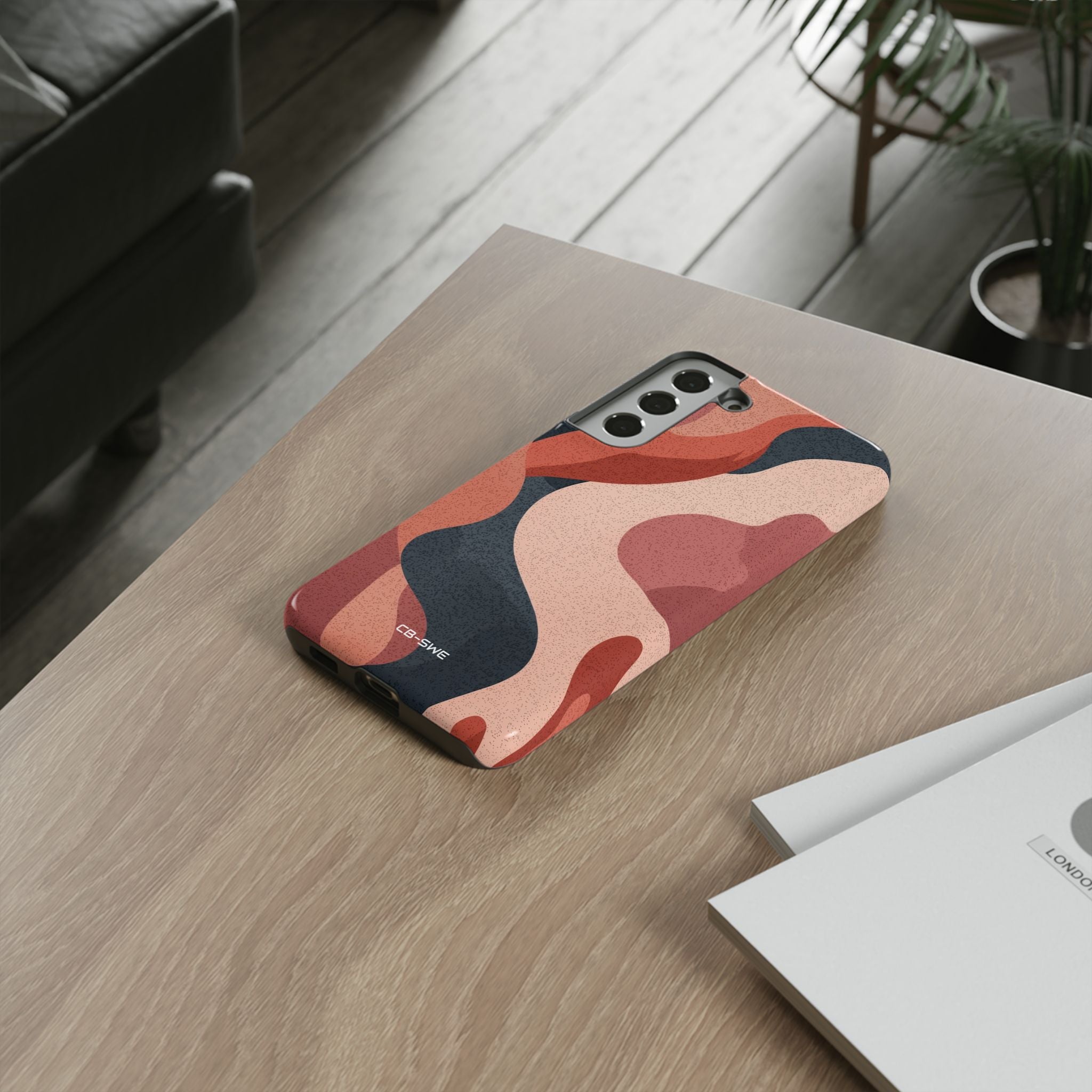 Flowing Earth Tones - Samsung Case