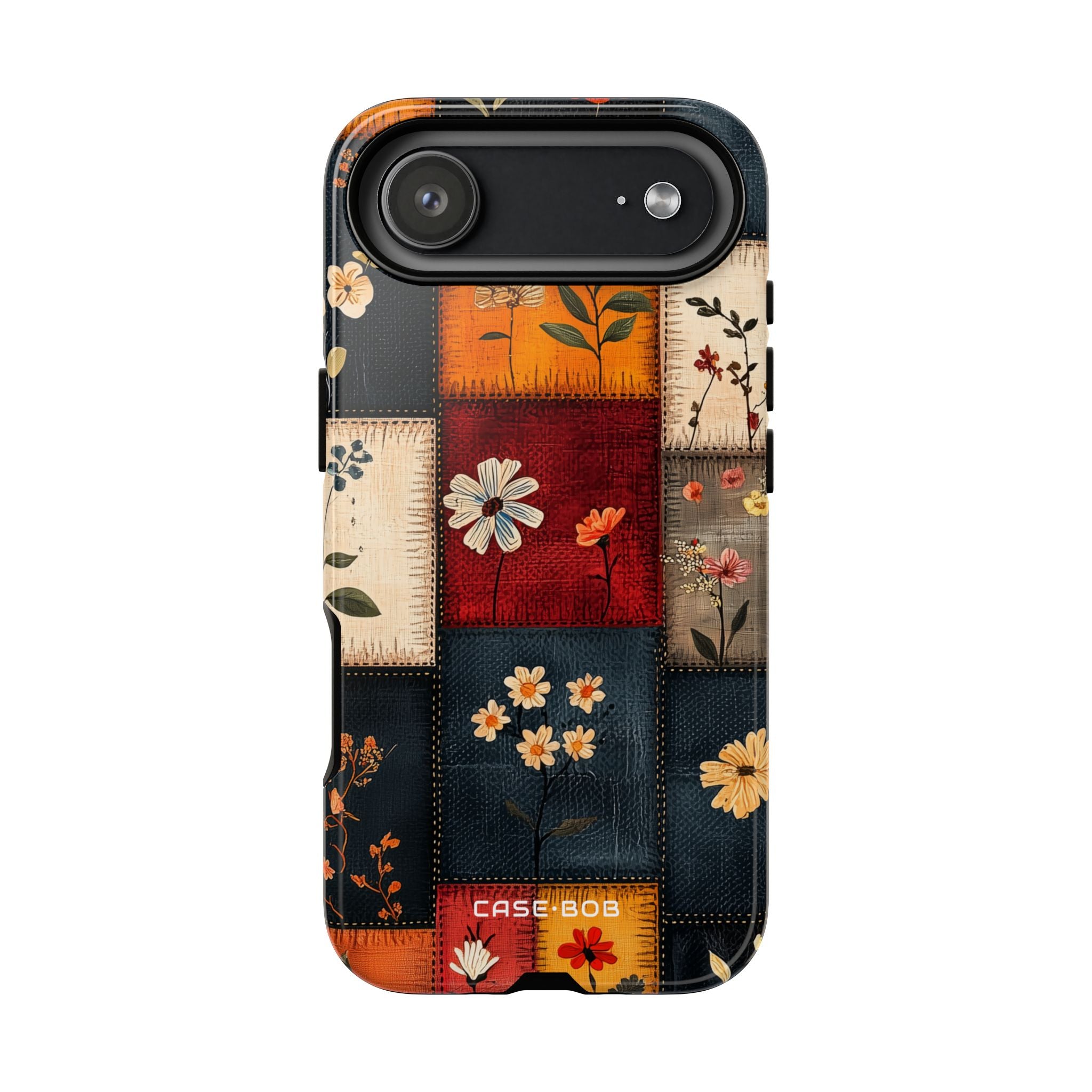 Patchwork Blooms iPhone 17 Air Case - Tough