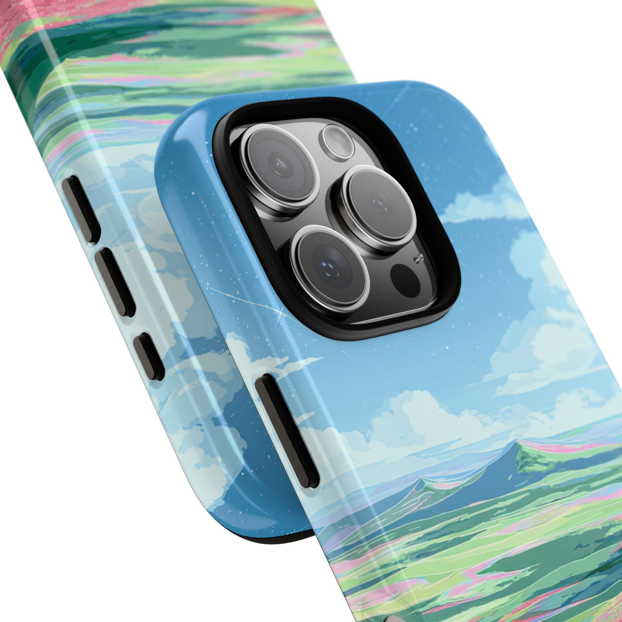 Serene Crystal Landscape iPhone 16 - Tough