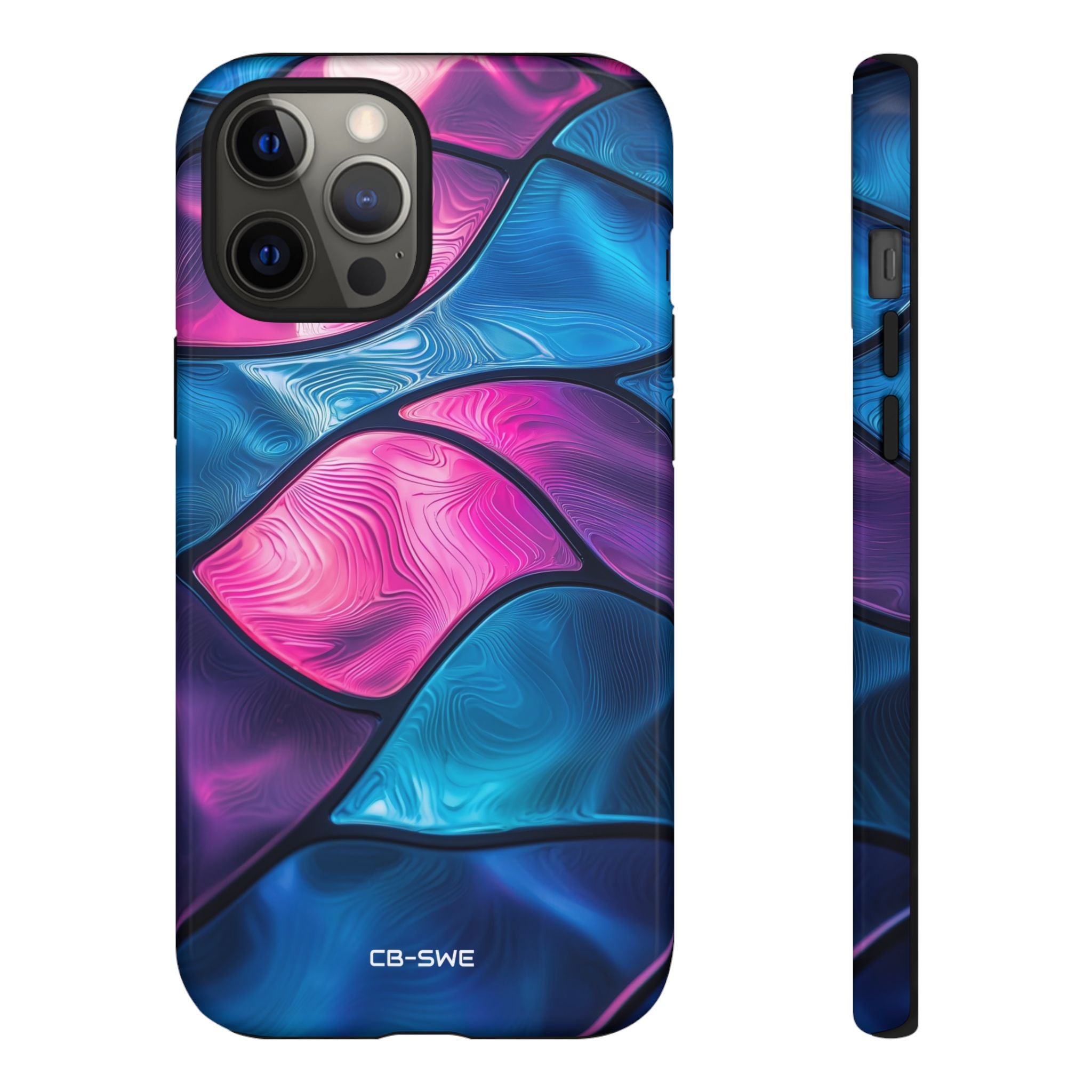 Shimmering Waves Flow - iPhone Case