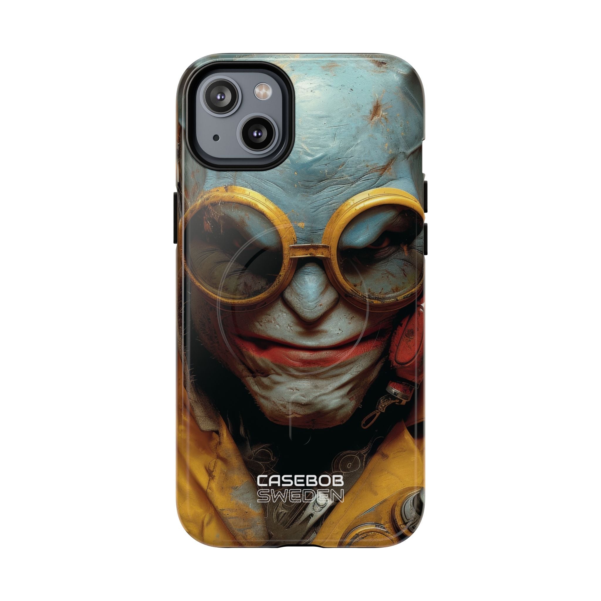 Steampunk Masked Adventurer iPhone 14 - Tough+