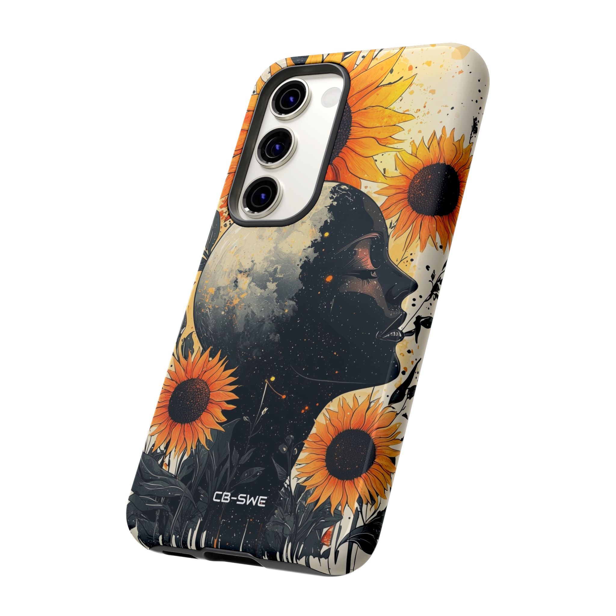 Sunflower Embraces Moon - Samsung Case
