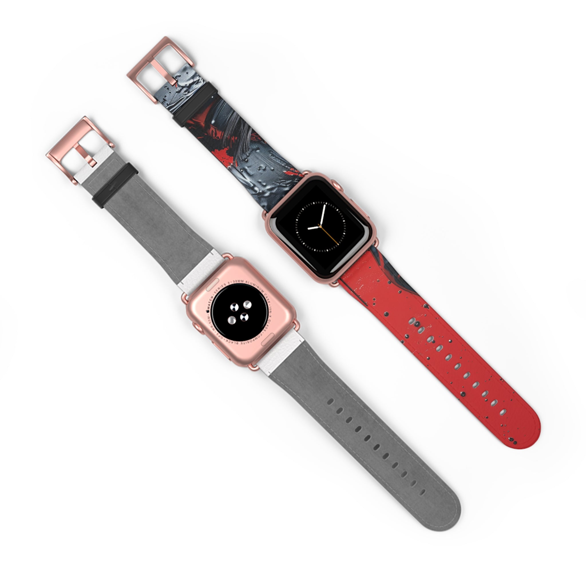 Glossy Black Face - Watch Band