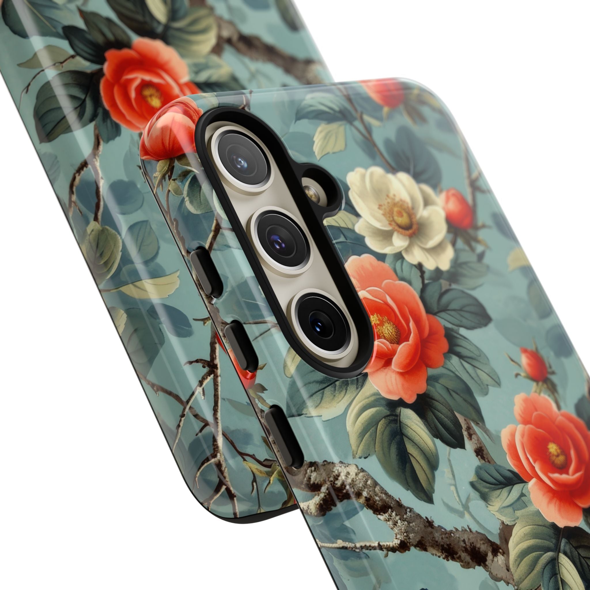 Coral Bloom Samsung S24 Plus Case - Tough