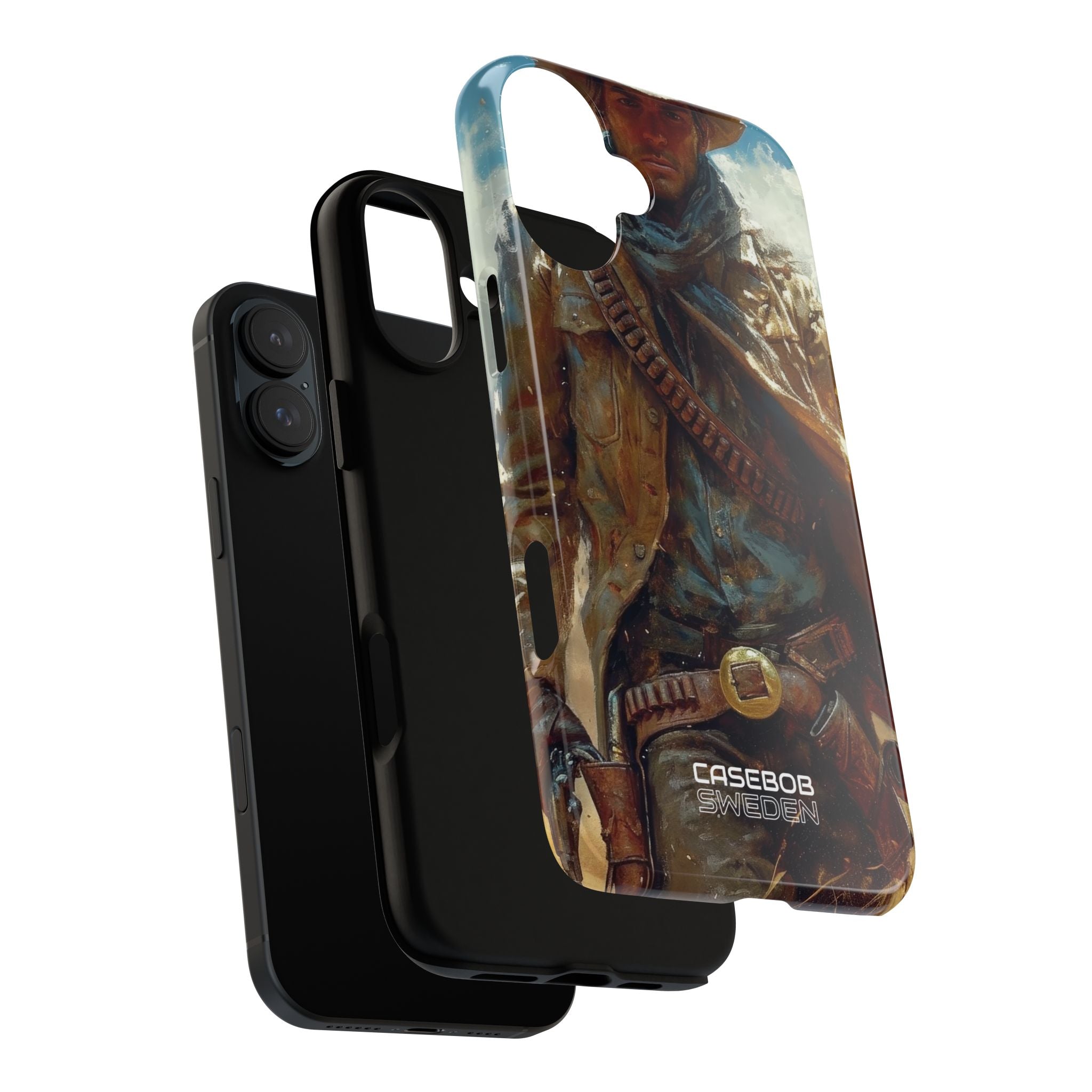 Western Horizon Rider iPhone 16 - Tough