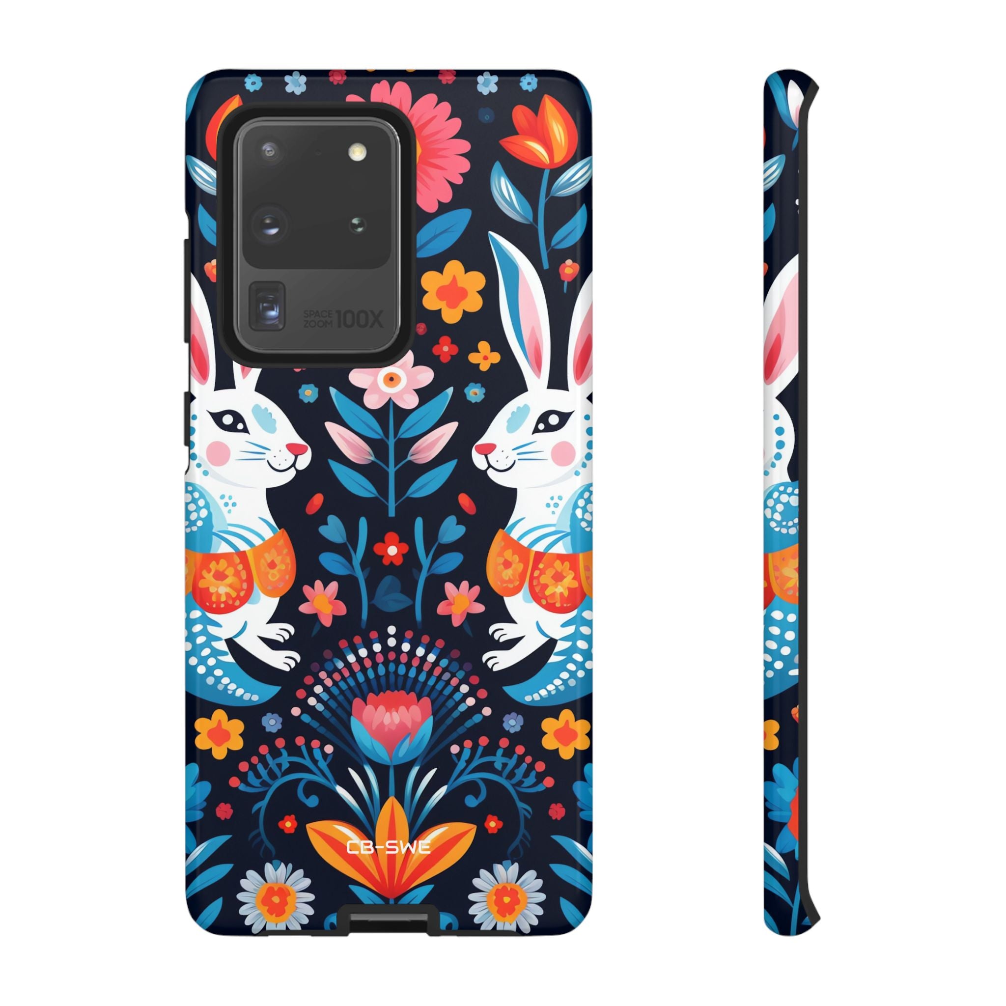Bunnies Hop Flowers - Samsung Case