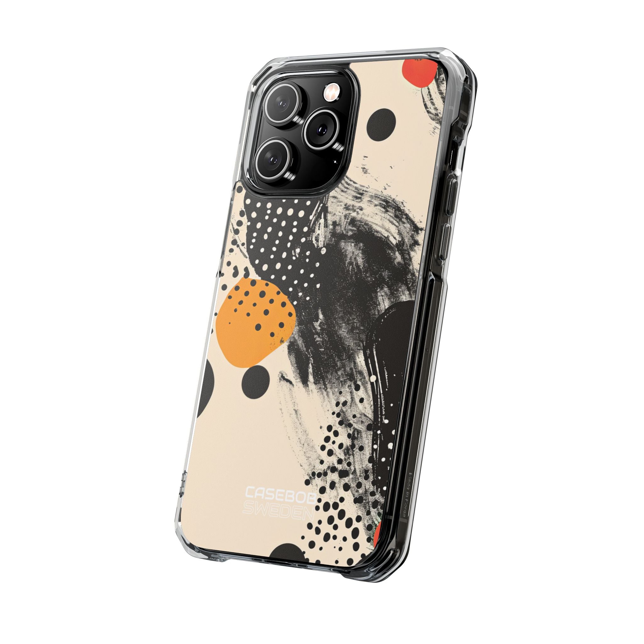 Swirl Chaos Geometry iPhone 14 - Impact Clear+