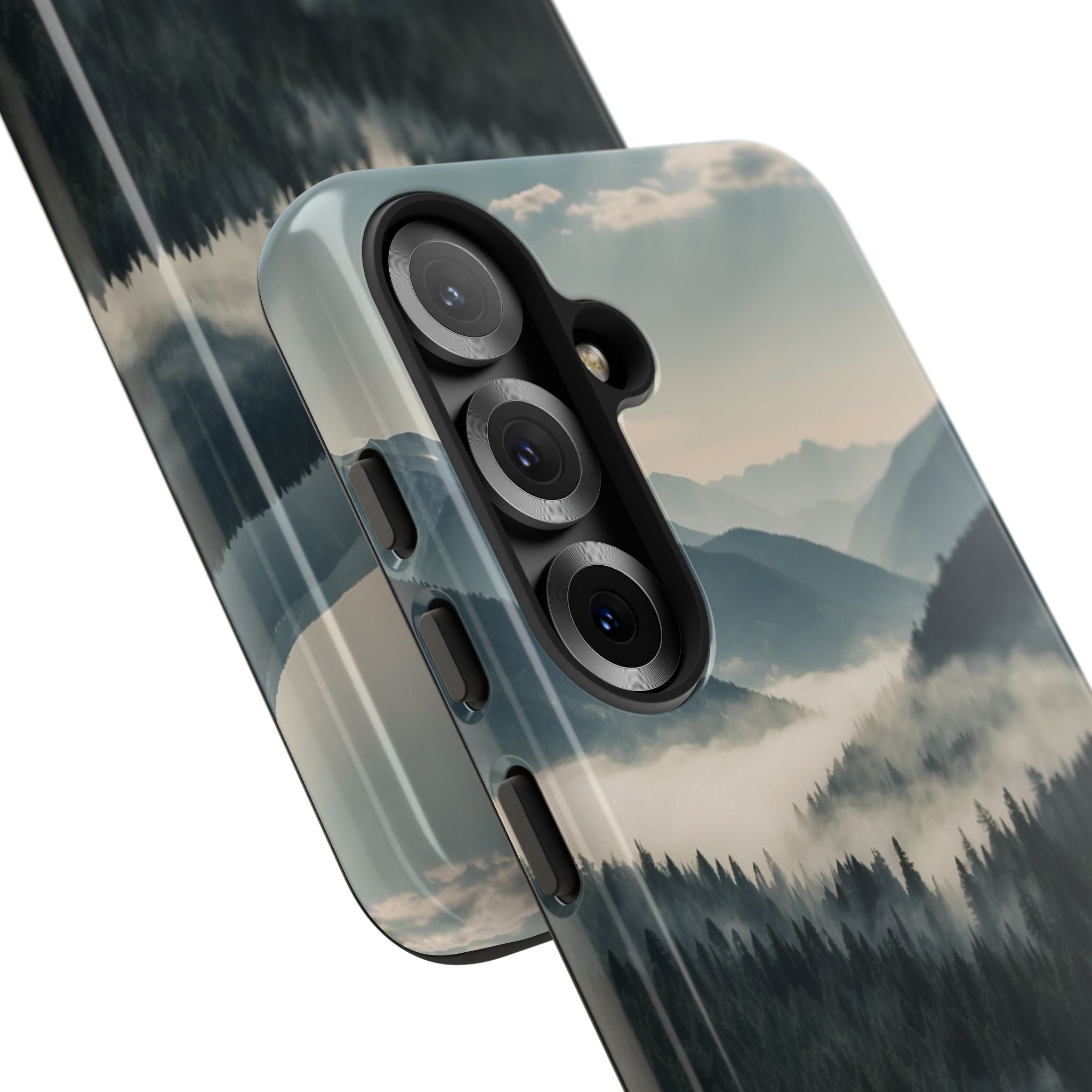 Misty Forest Embrace - Samsung Case