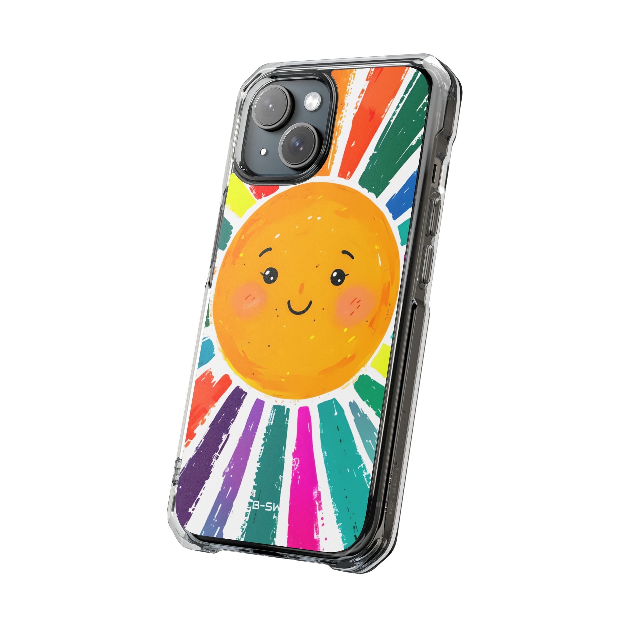 Radiant Smiling Sun iPhone Case - Impact