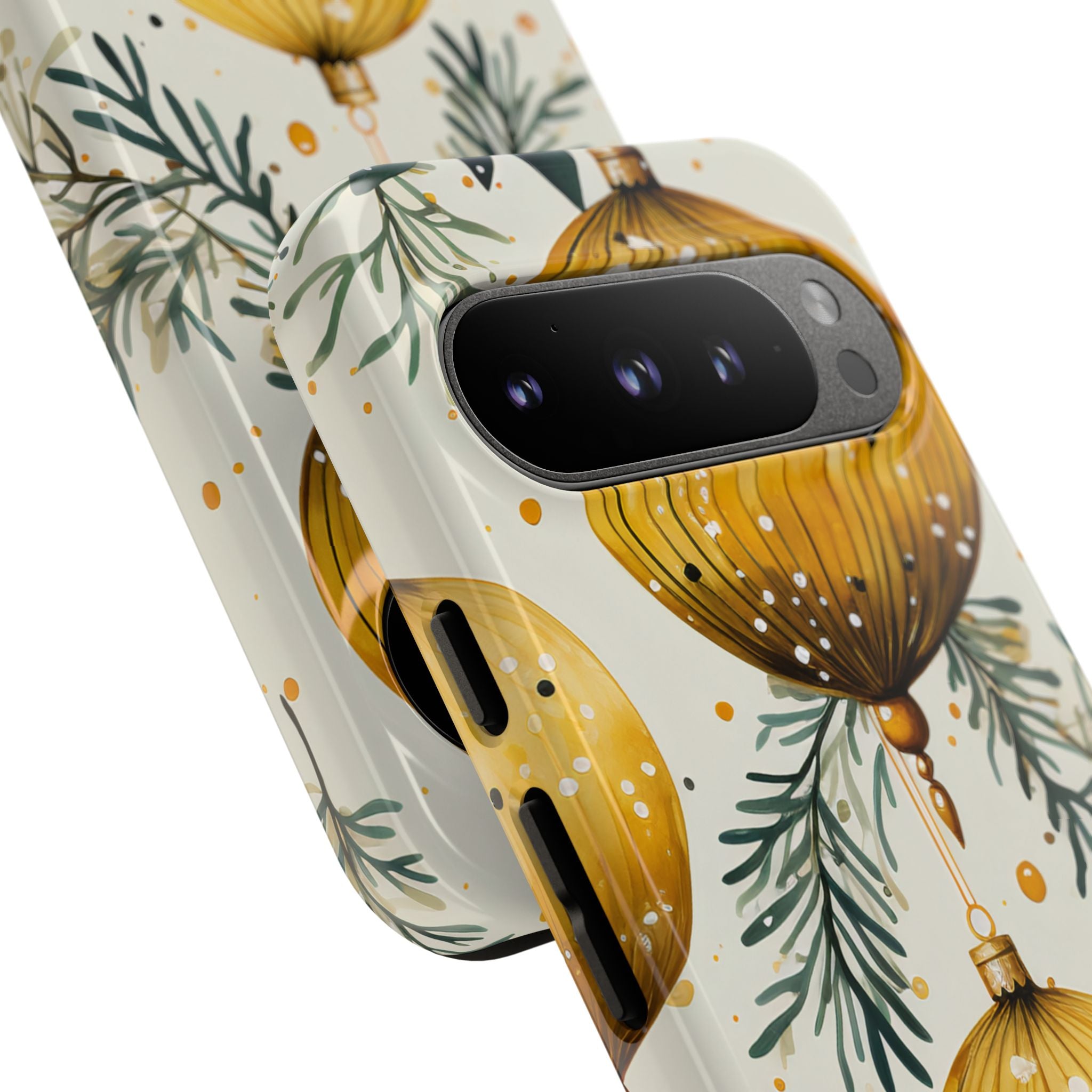 Golden Ornaments Shine - Google Pixel Case