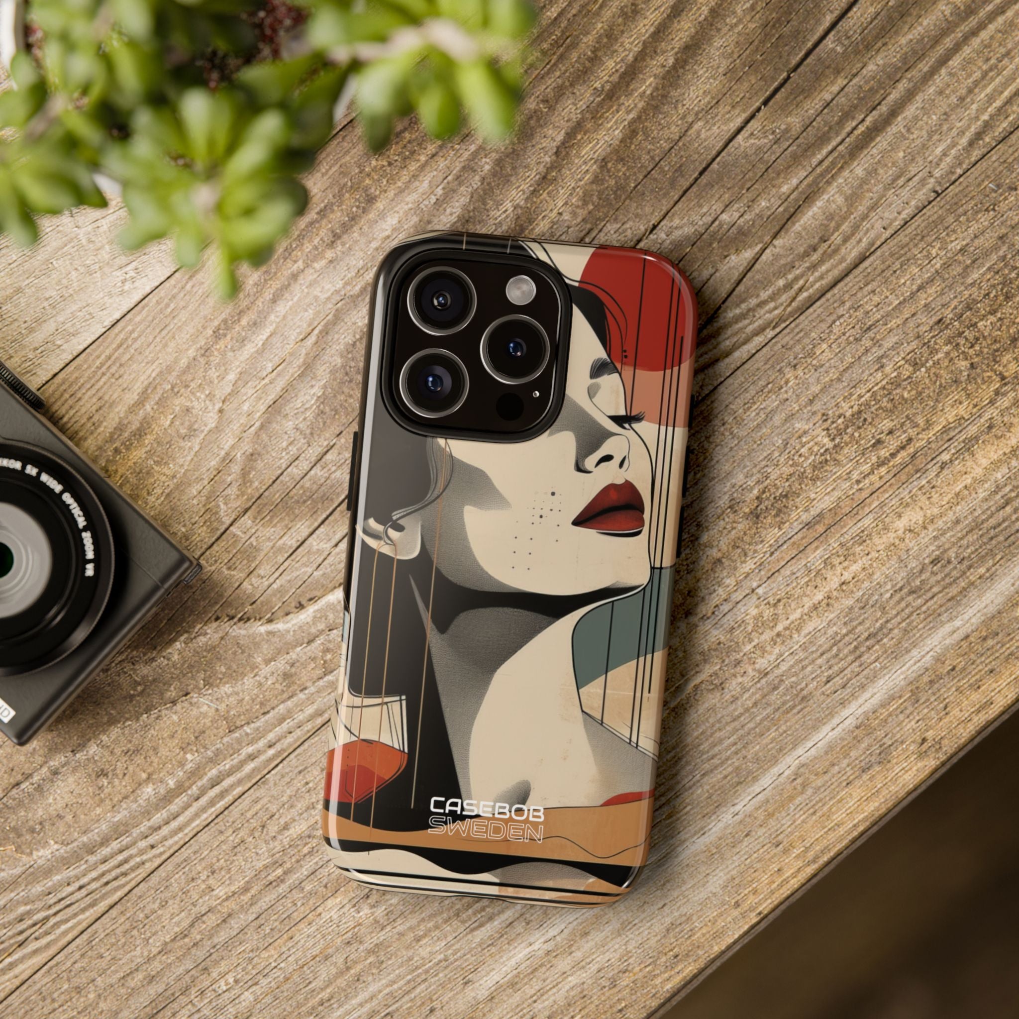 Calm Retro Muse iPhone 16 - Tough
