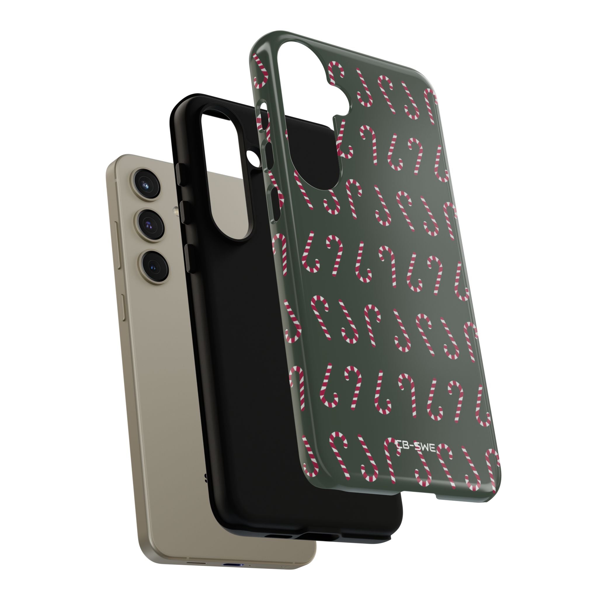 Candy Canes Aligned - Samsung Case