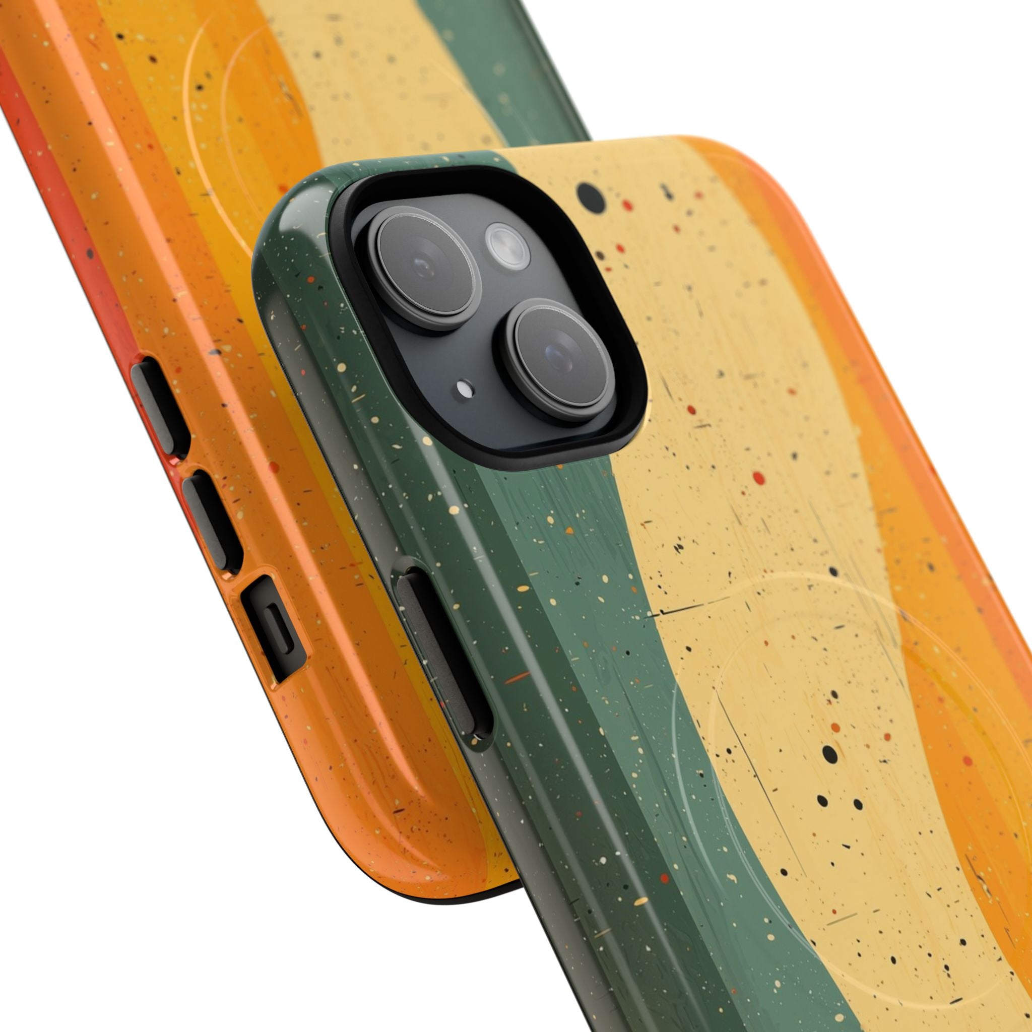 Wavy Forest Veil iPhone 15 Plus Case - Tough+