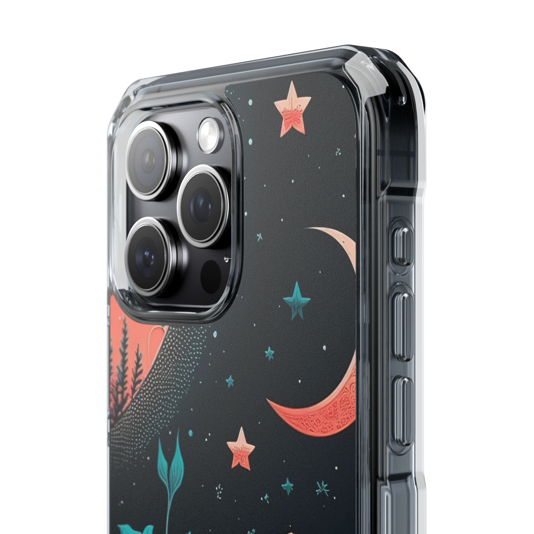 Cosmic Floral Dreams iPhone Case - Impact