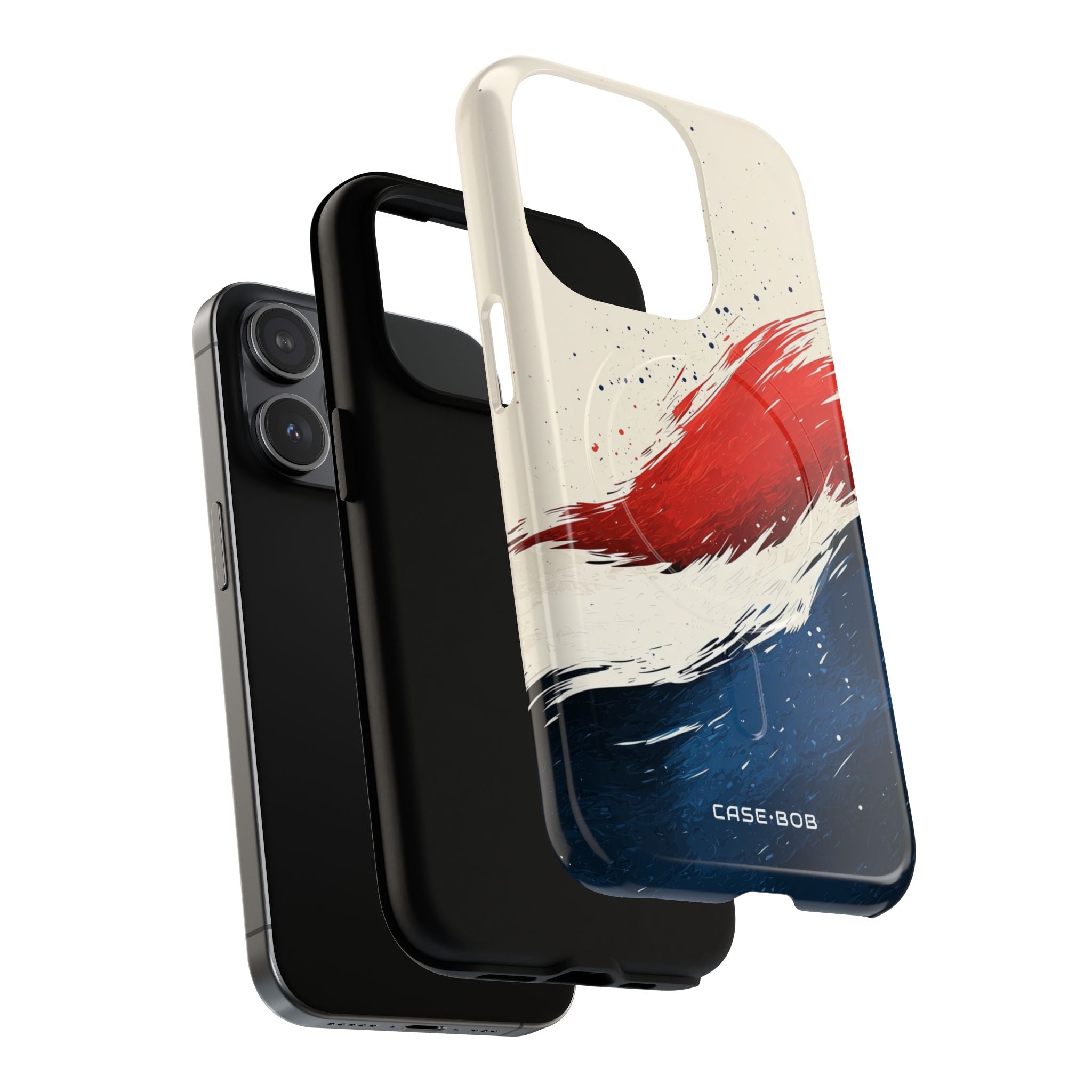 Red Surge iPhone 15 Pro Case - Tough+