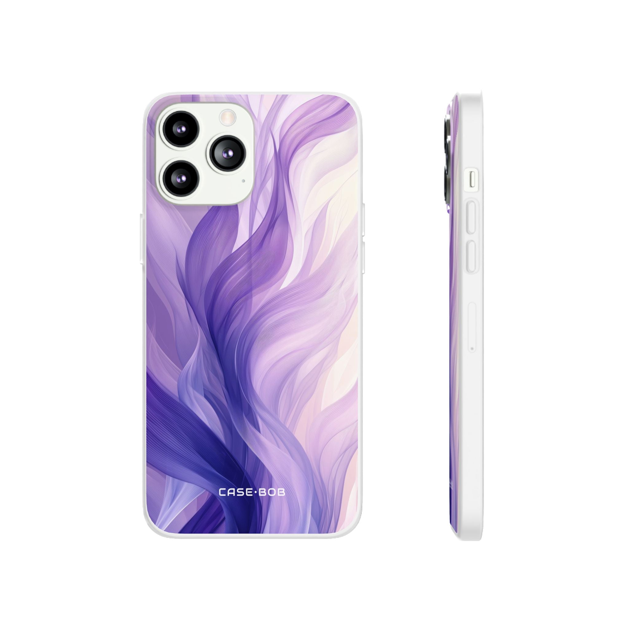 Purple Ribbon Waves iPhone 13 Pro Max - Soft