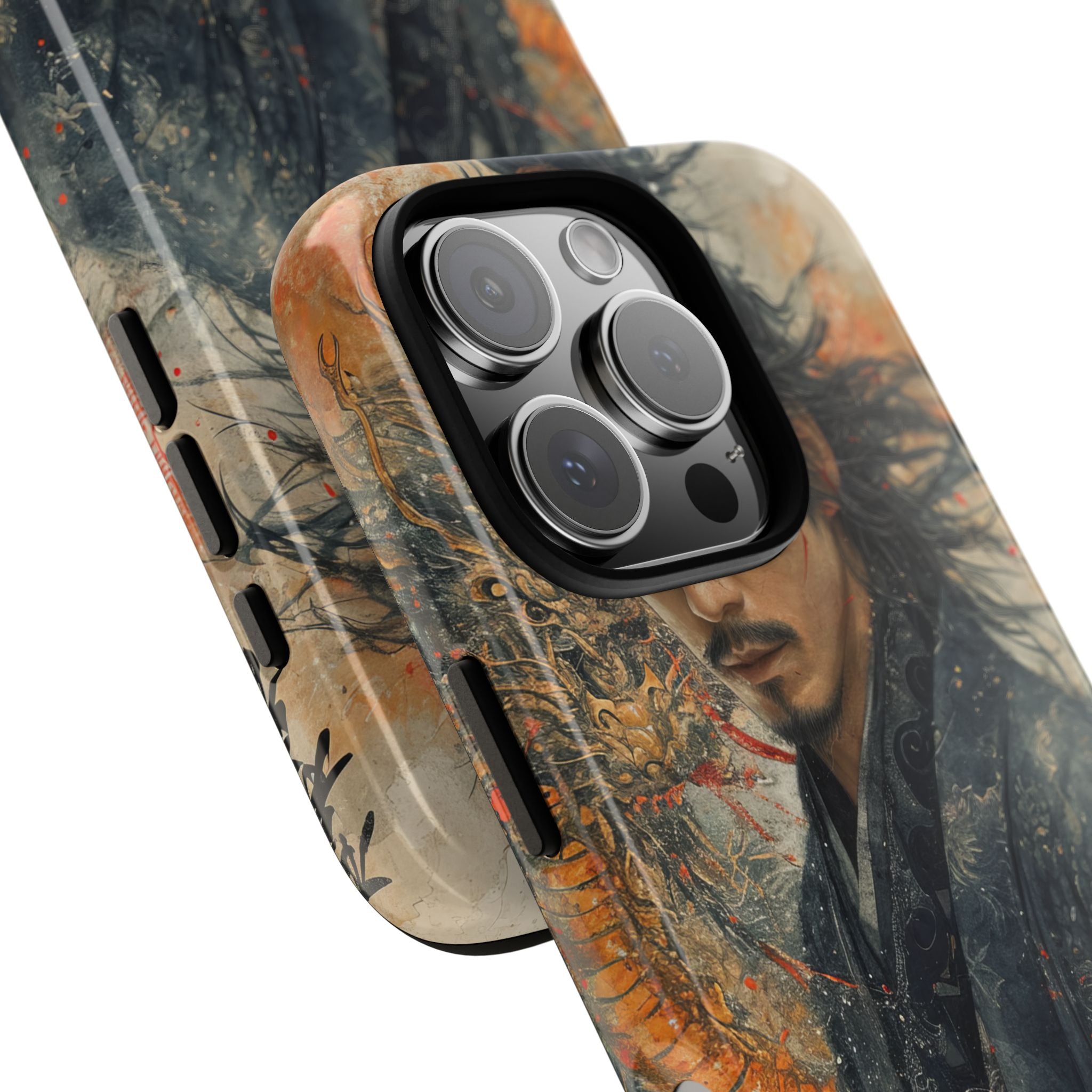 Warrior Dragon iPhone 16 Pro Case - Tough