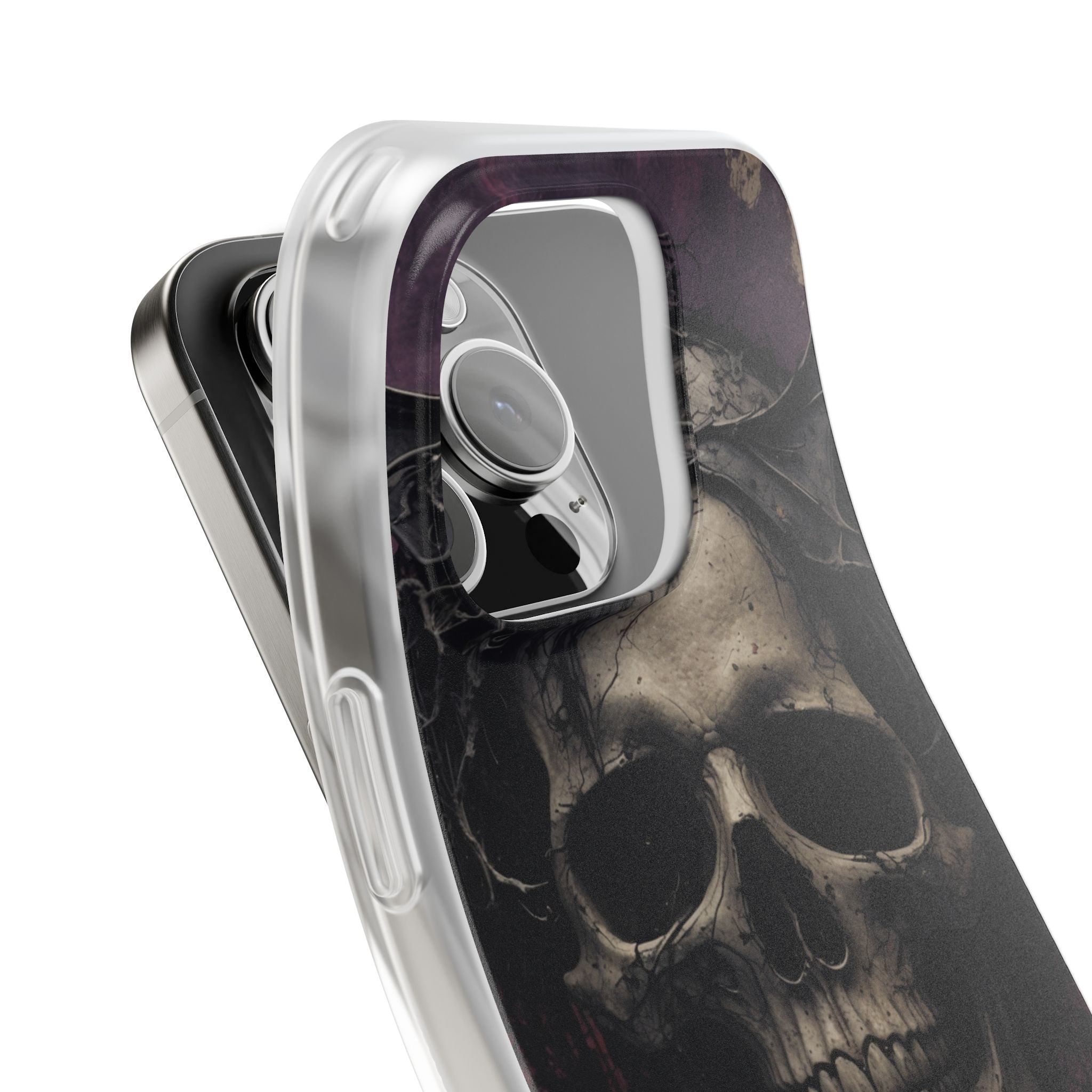 Skull Crown iPhone 16 Pro Case - Soft