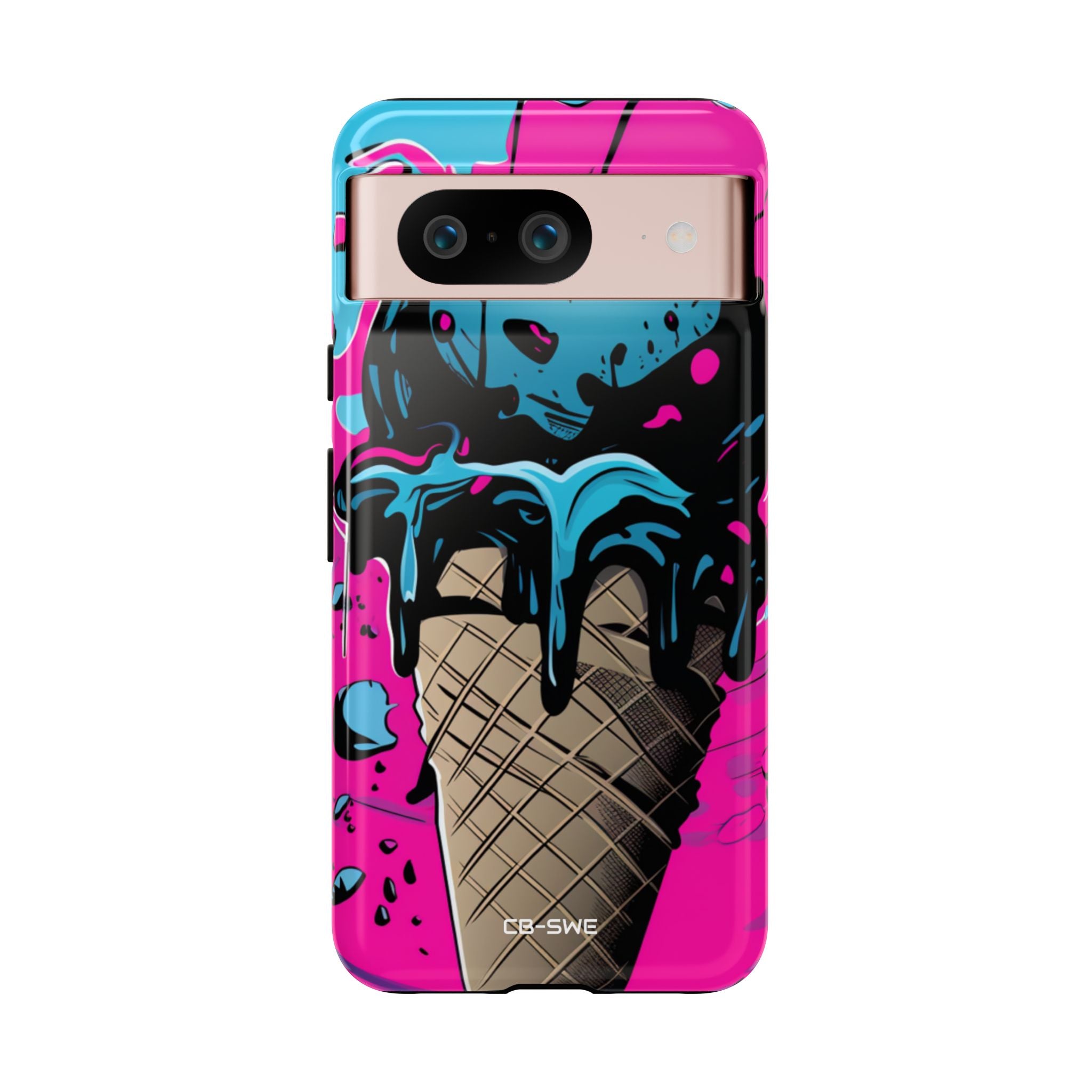 Vibrant Ice Cream Splash - Google Pixel Case