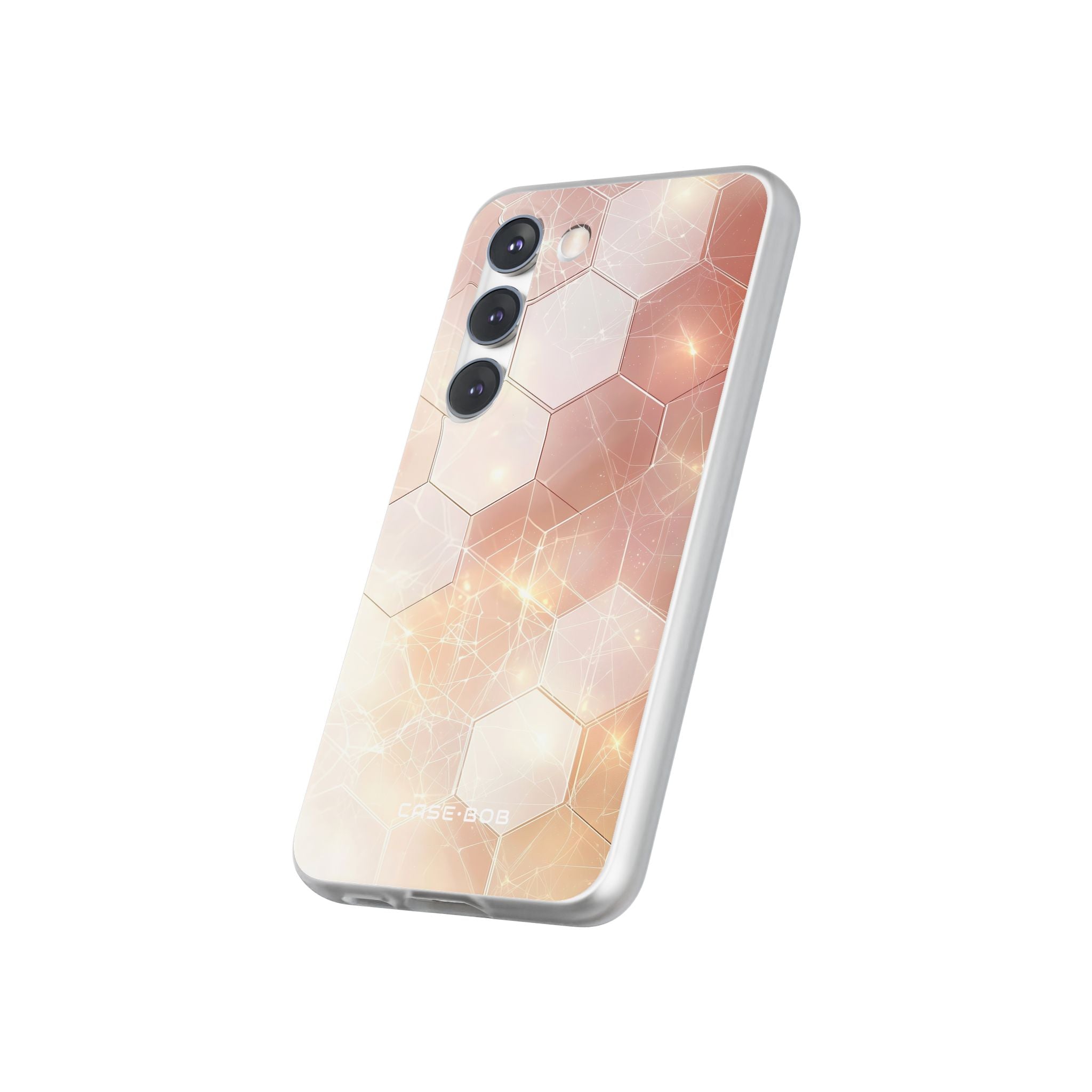 Honeycomb Glow Samsung S23 Case - Soft